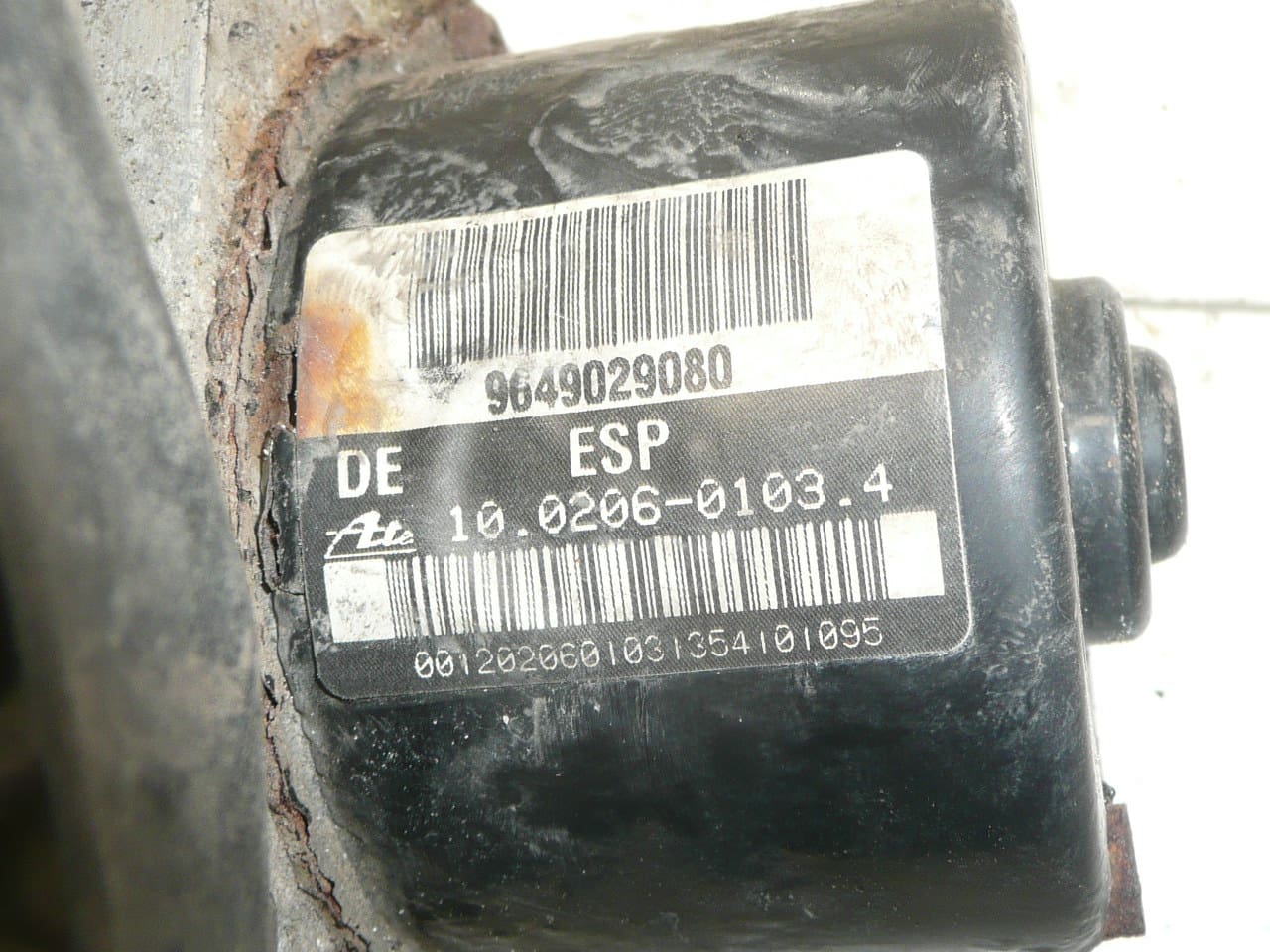 Module ABS ESP ATE pour Citroën C3 9649029080 10.0206-0103.4 – Image 2