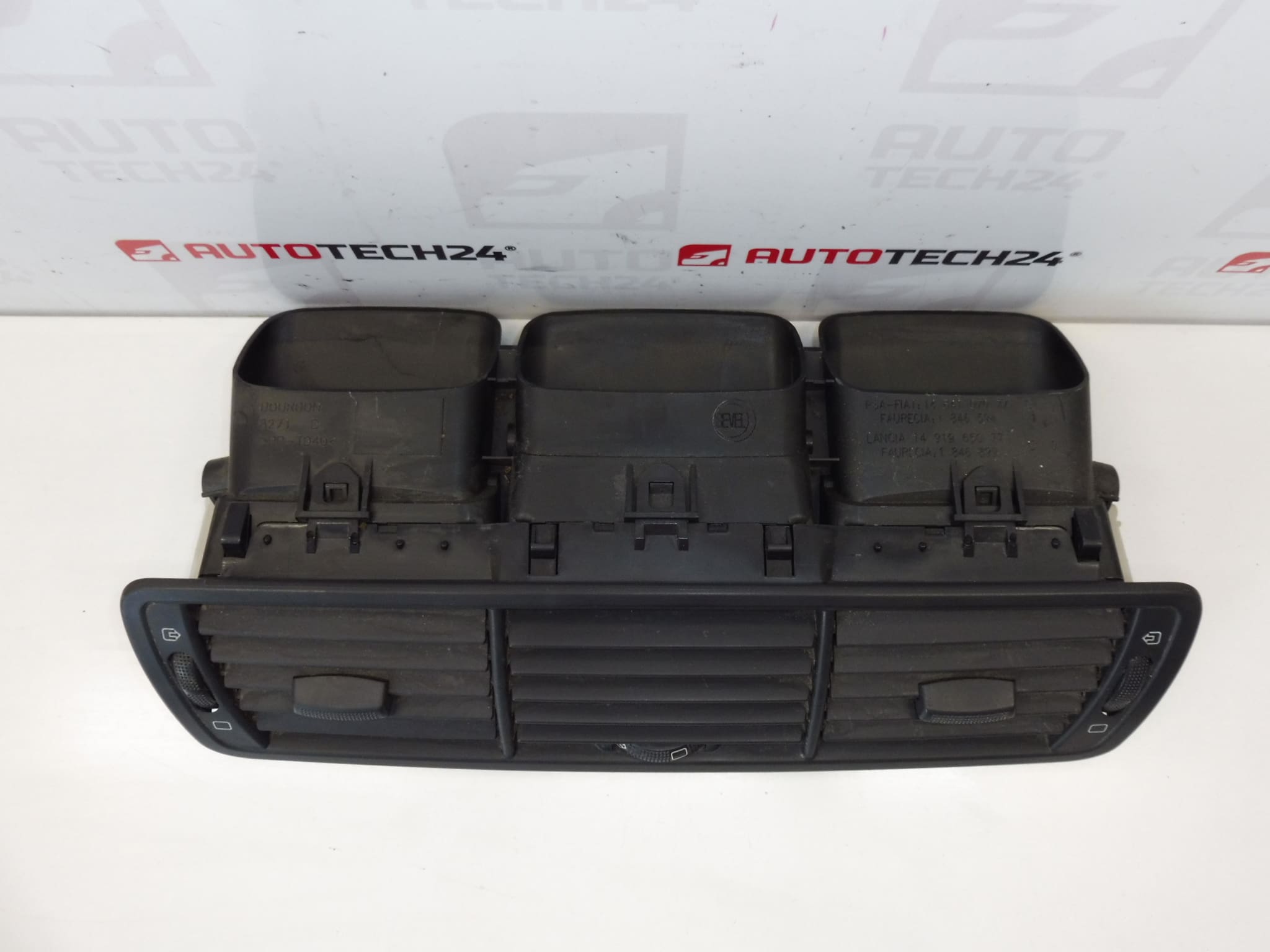 Bouche d'aération centrale pour Citroën C8 et Peugeot 807 - 1484107077, 1491965077, 8264X4 – Image 2