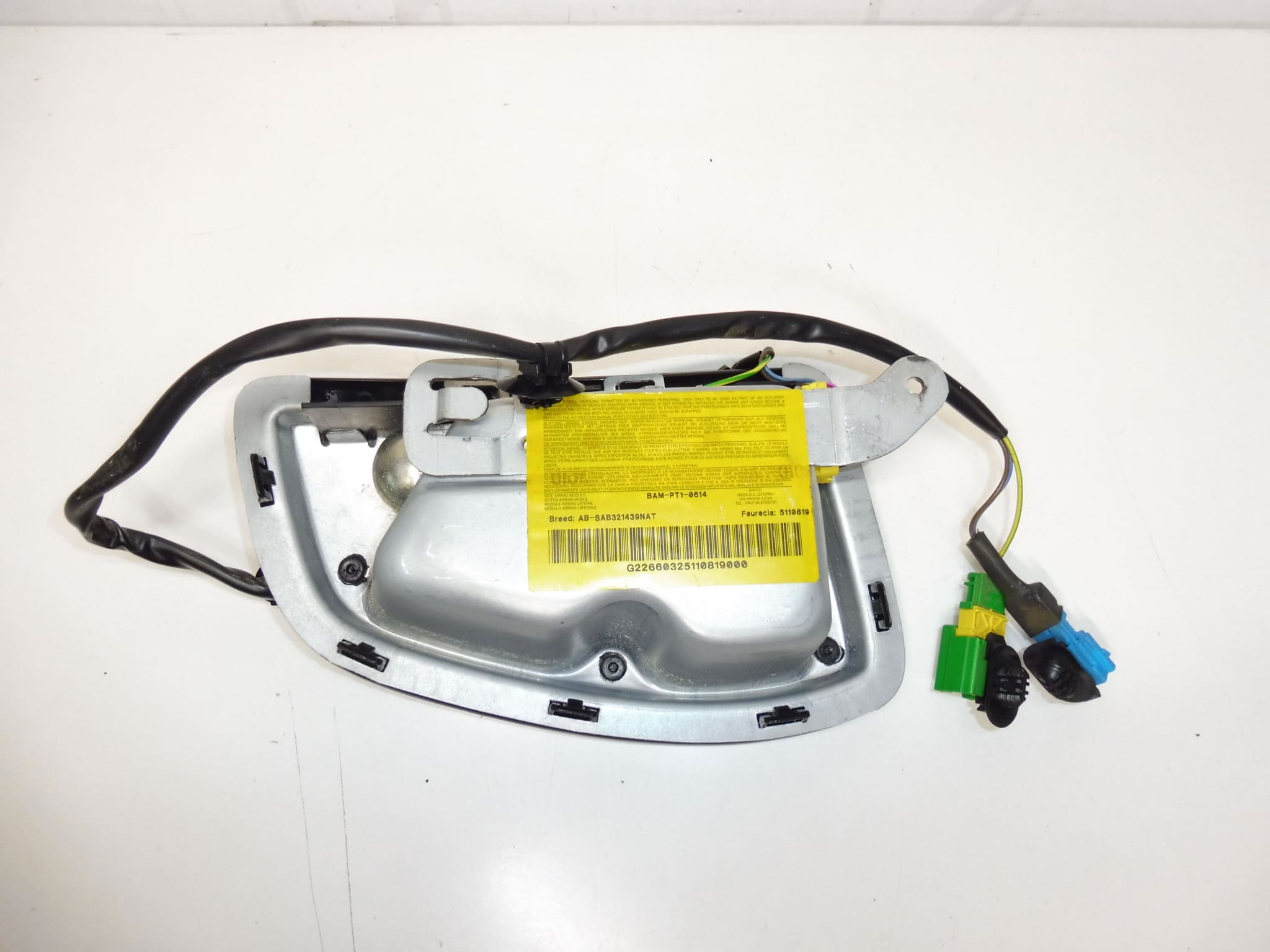 Airbag Siège Passager Droit Peugeot 307 51108919 8216L2 – Image 2