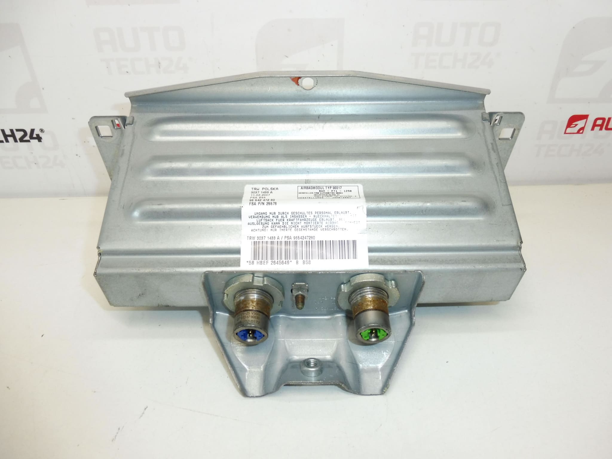 Airbag passager avant Citroën C4 Picasso 9654247280 8216NT – Image 2