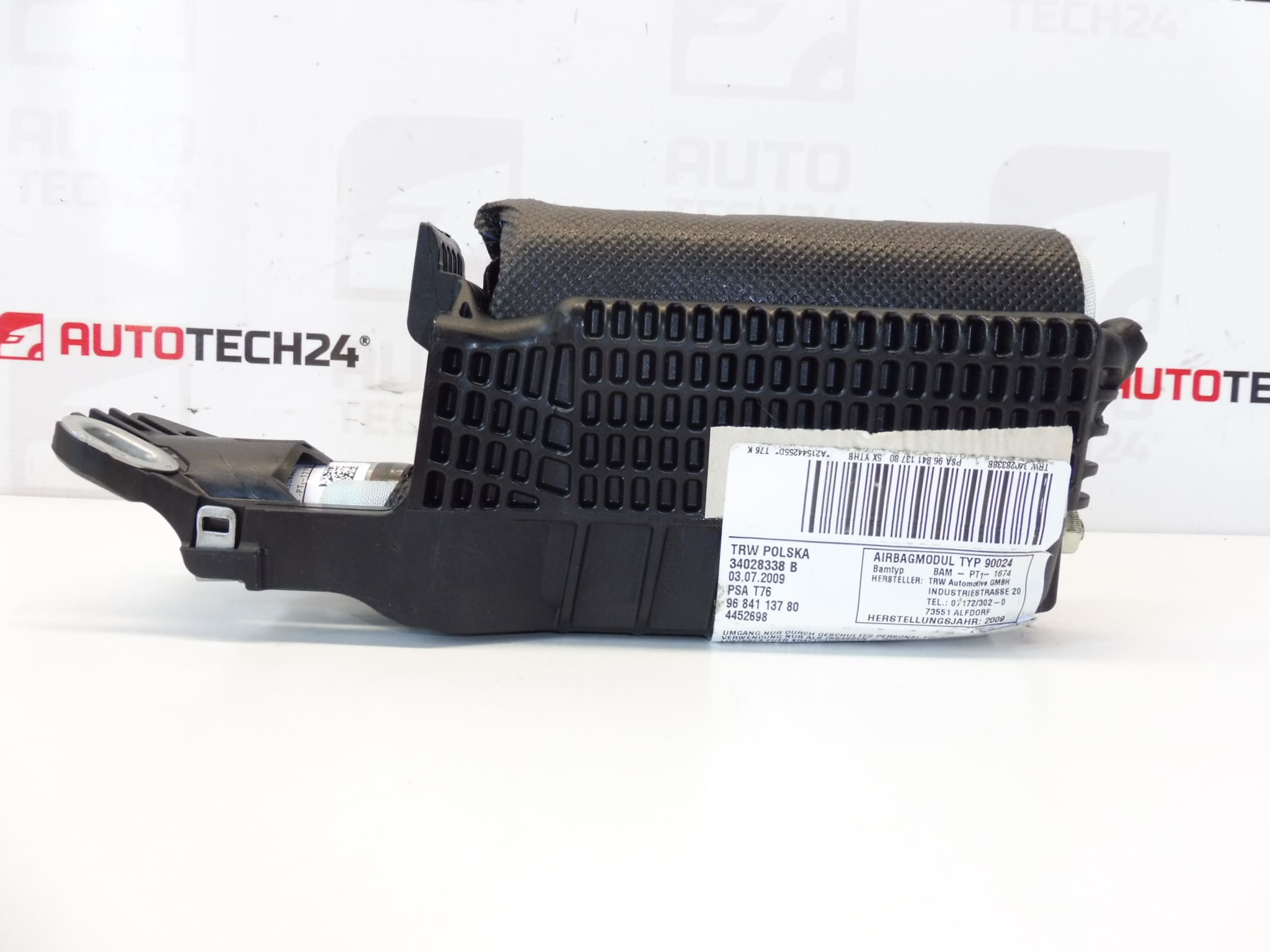 Airbag du siège conducteur Peugeot 308 CC - Référence 9684113780 / 8216WY – Image 2