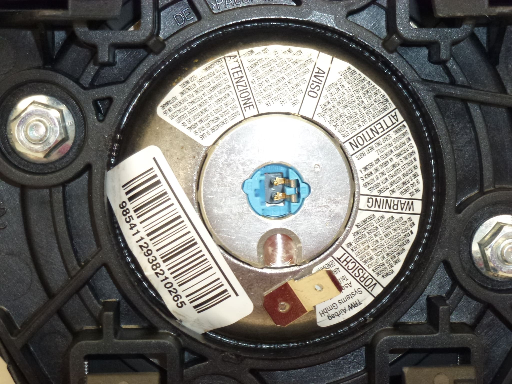 Airbag Volant Citroën C4 Picasso 96729400ZD 4112QC – Image 2