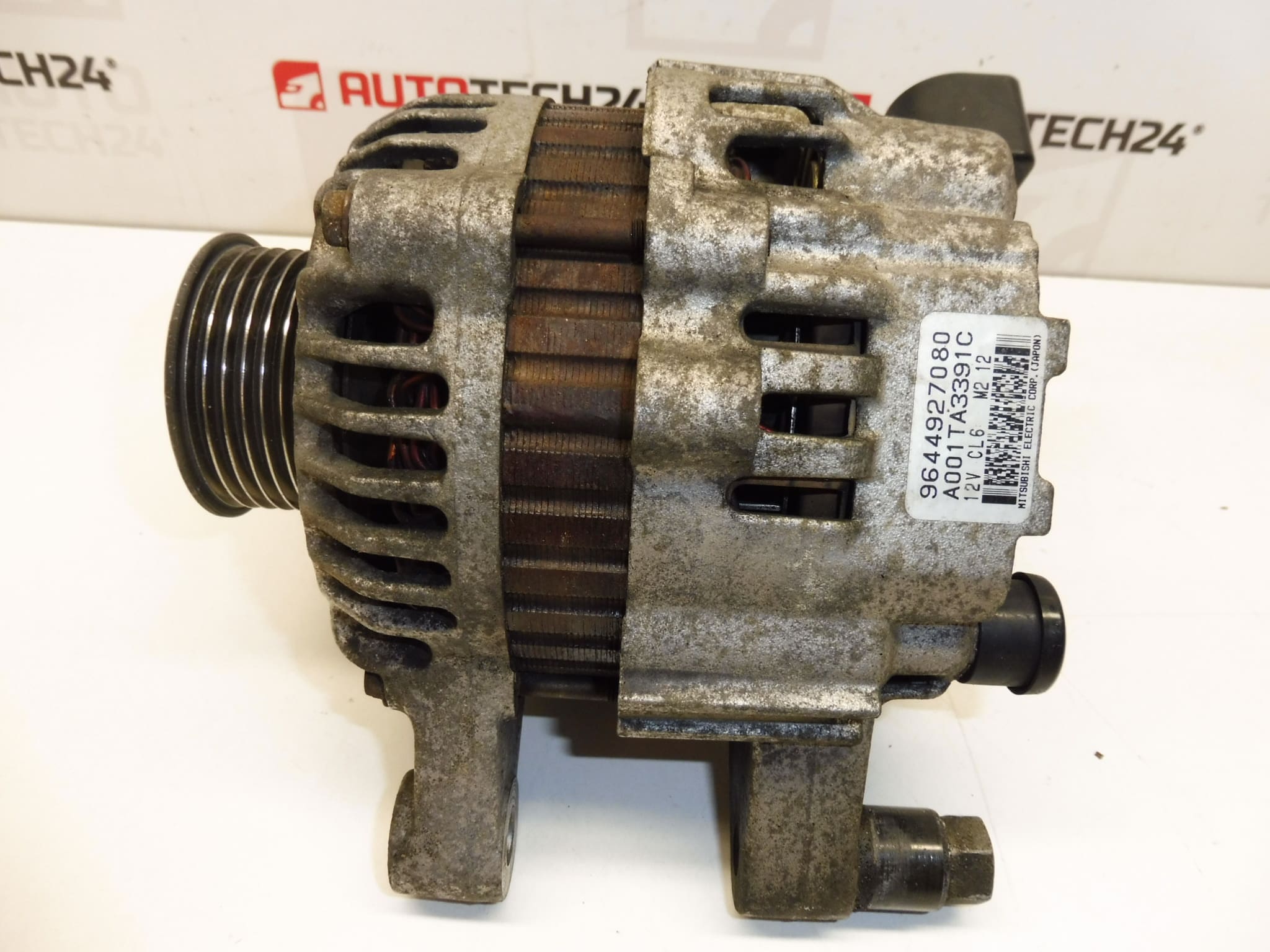 Alternateur Mitsubishi CL6 pour Citroën et Peugeot 9644927080 A001TA3391C 57055T – Image 2