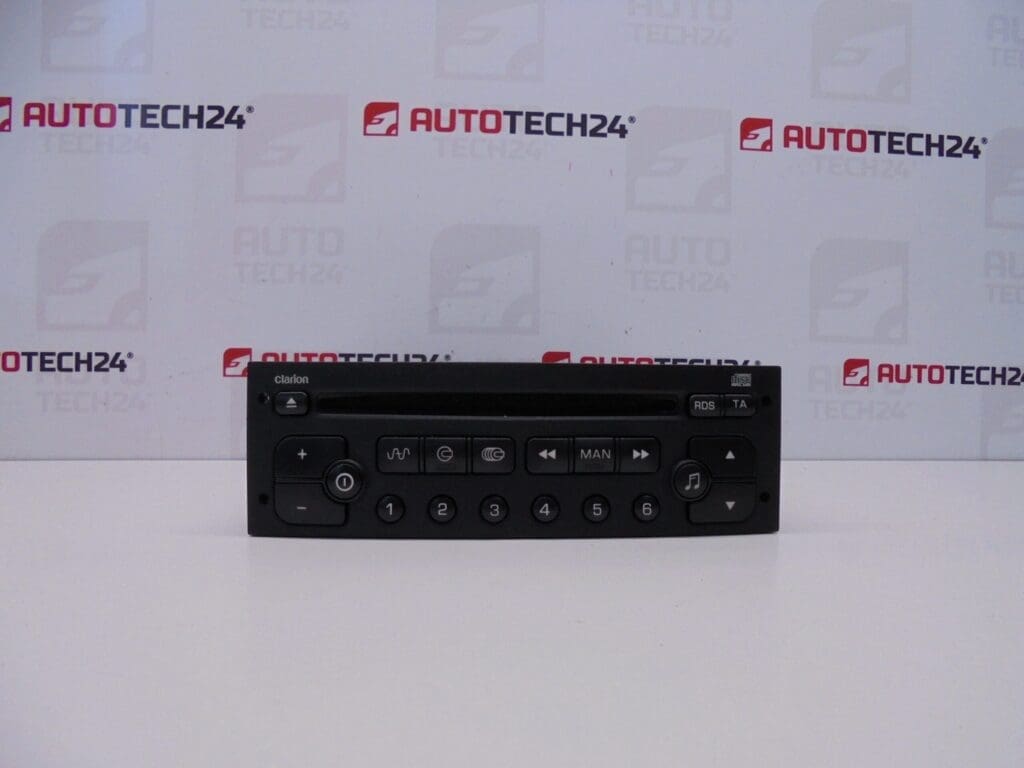 Autoradio avec CD Clarion PU-2471D Citroën Peugeot 96565725XT