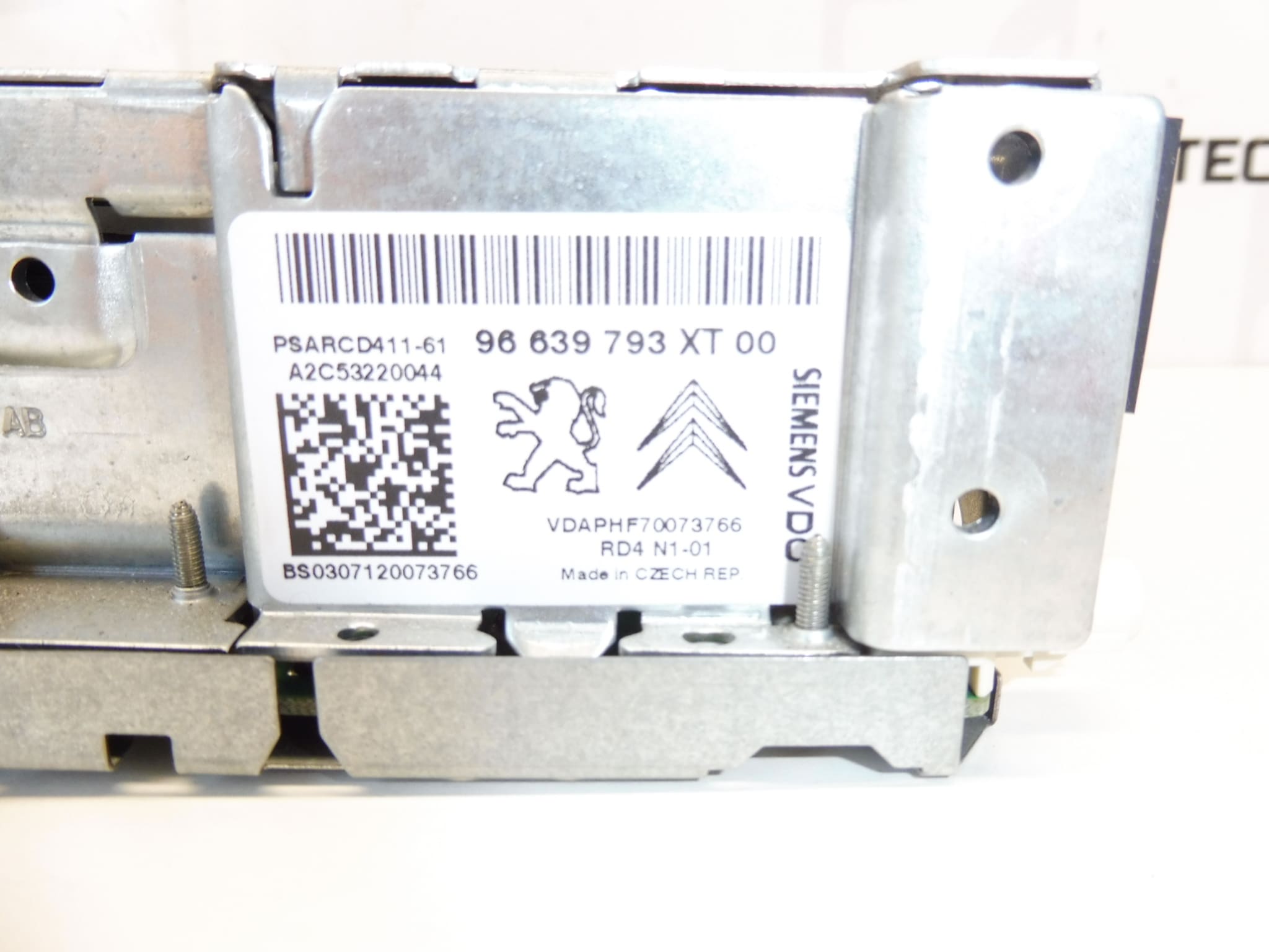 Autoradio CD Citroën/Peugeot 96639793XT 16077504XT – Image 2