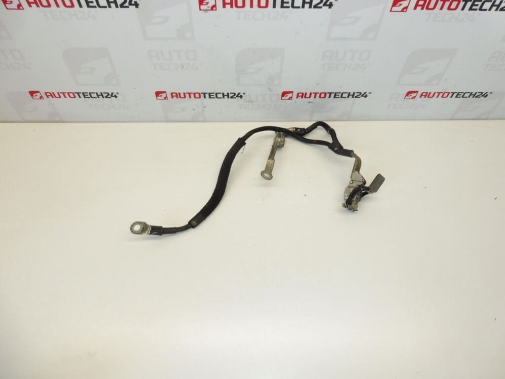 Câble de connexion au + contact sur batterie de voiture Citroën Peugeot 9676605080