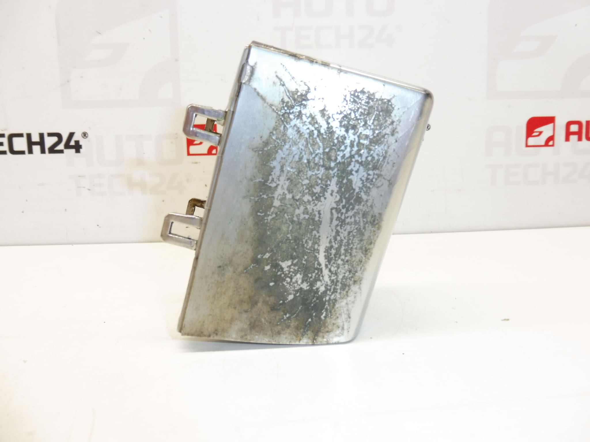 Cache déflecteur de poignée extérieure de la porte arrière gauche pour Citroën / Peugeot chromé 1484501077 9101EH – Image 2