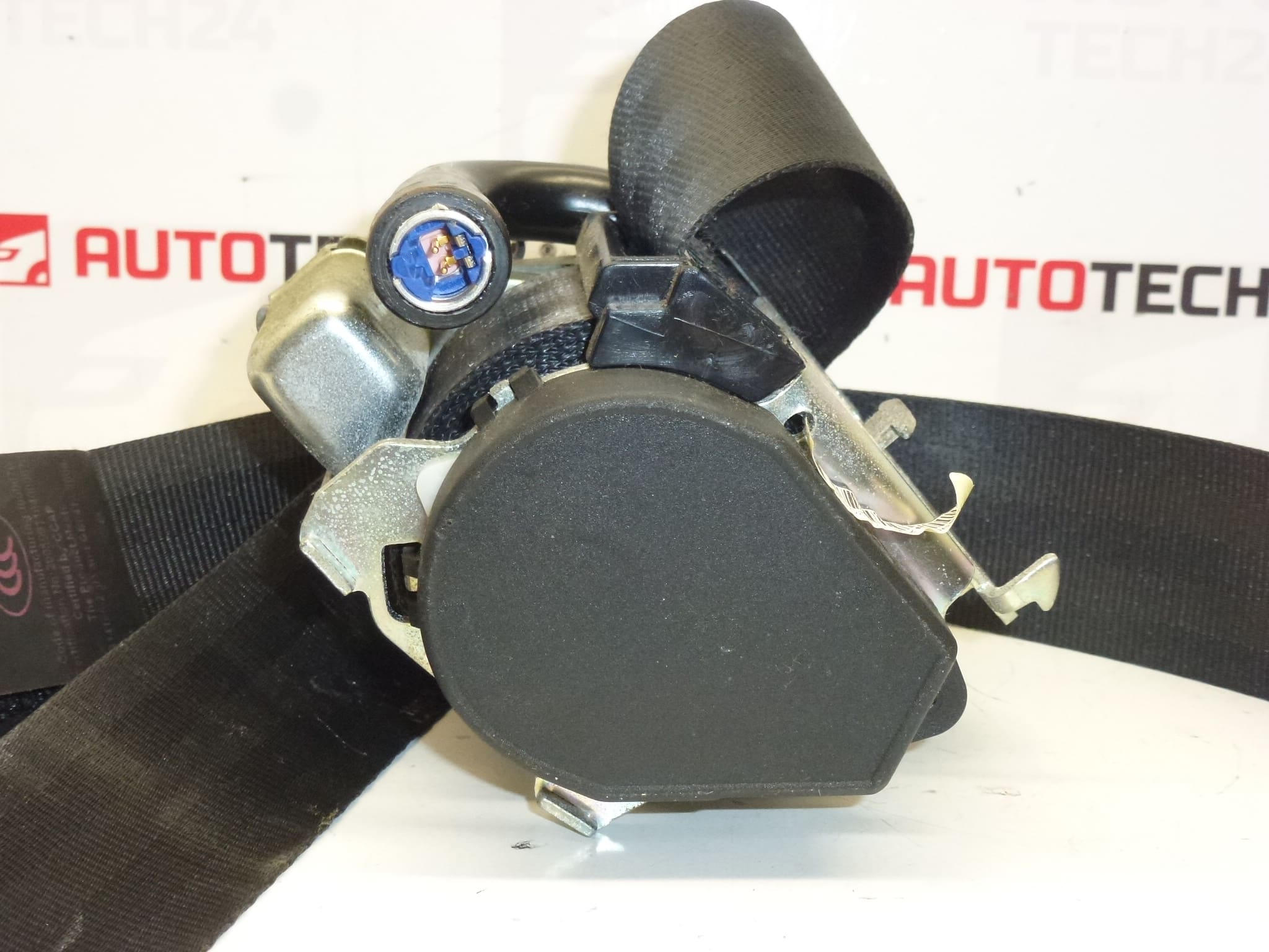 Ceinture de sécurité avant gauche avec prétensionneur pyrotechnique Peugeot 207 96869034XX 8975JA – Image 2