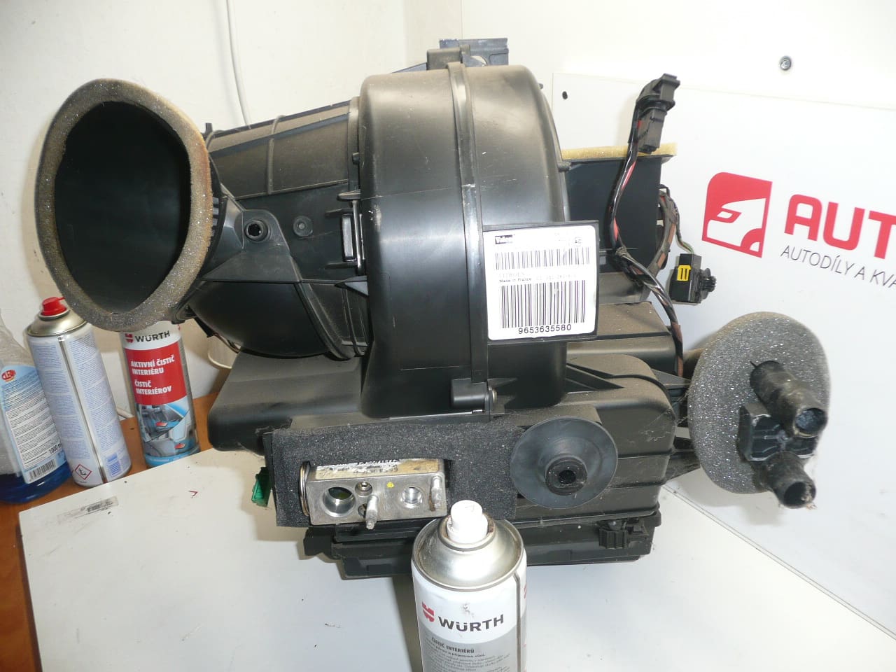 Agrégat de chauffage et climatisation Citroën C2 C3 9653635580 6450KV – Image 2