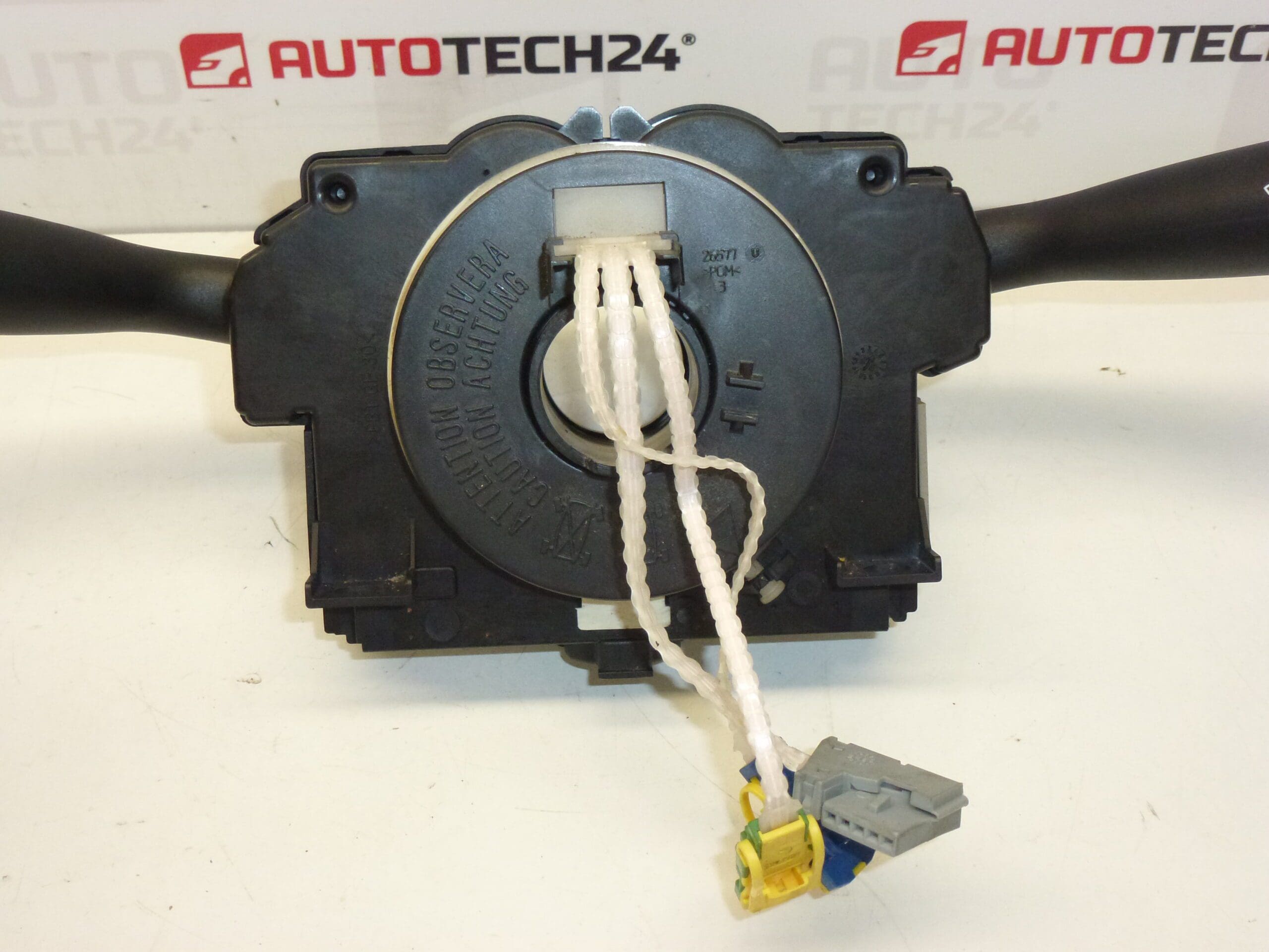 Commodos sous le volant Peugeot 307 d'occasion 96563489XT 6242A6 – Image 2