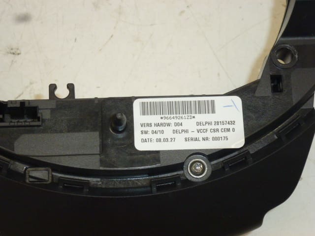Commandes de volant Citroën C5 X7 96649261ZD 98030642ZD 6242HG – Image 2