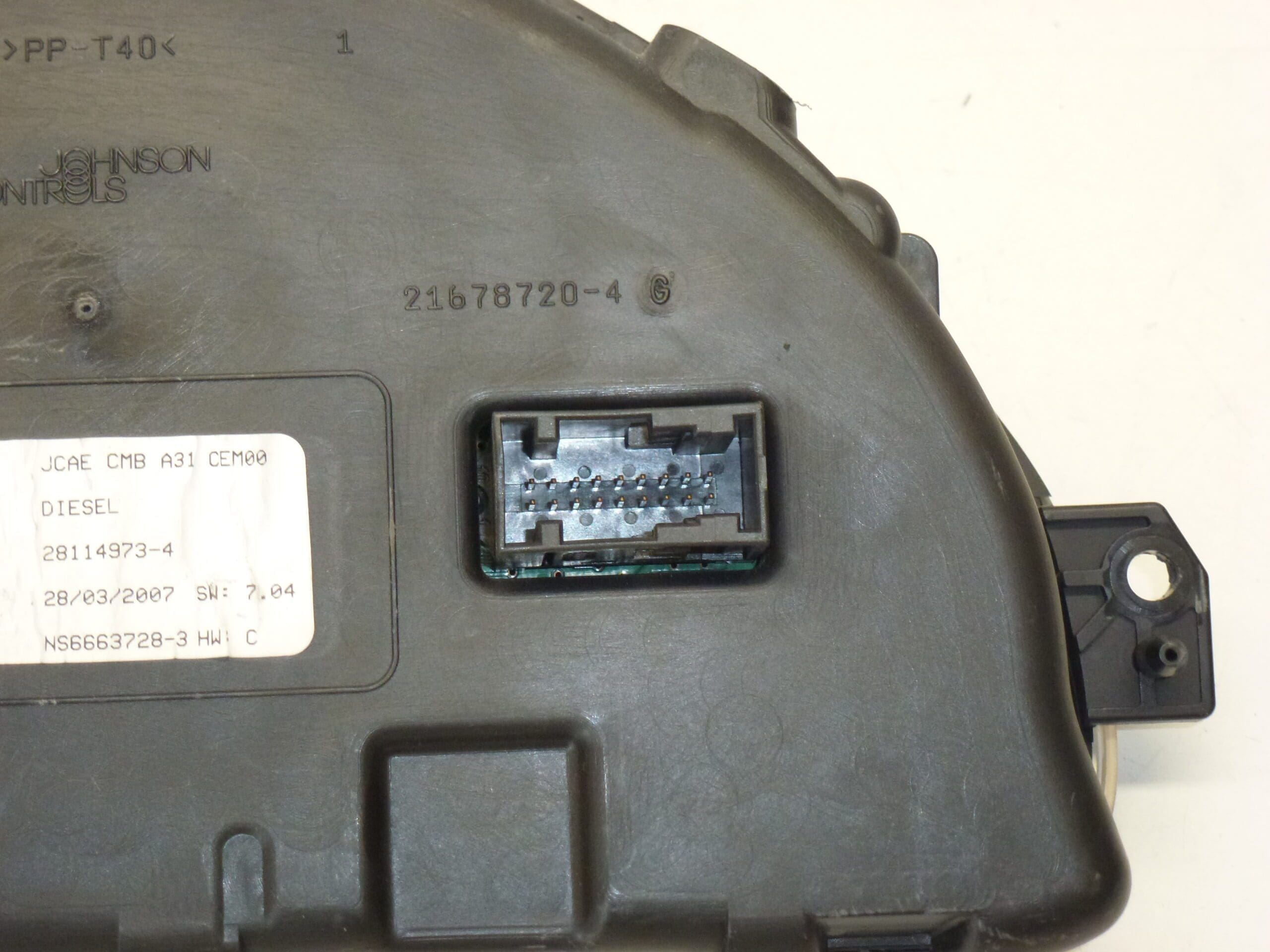 Compteur Citroën C2 C3 106 000 km 9660225880 6105WL – Image 2