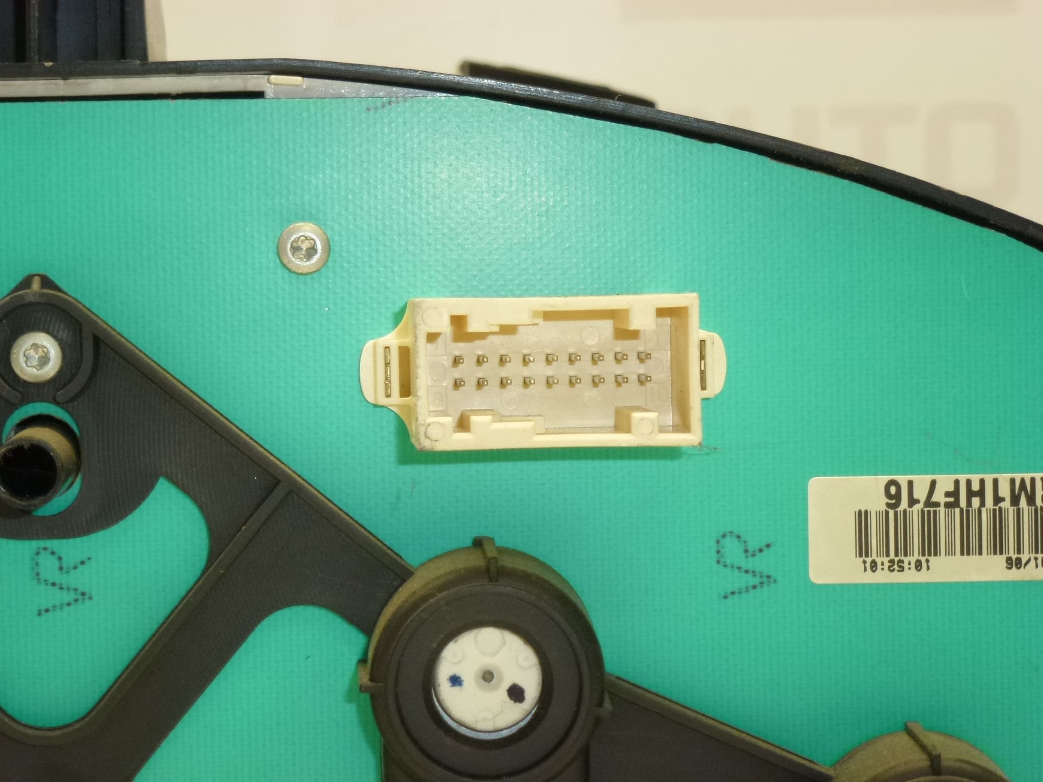 Compteur de vitesse 176 000 km Peugeot 206 9656696280 – Image 2