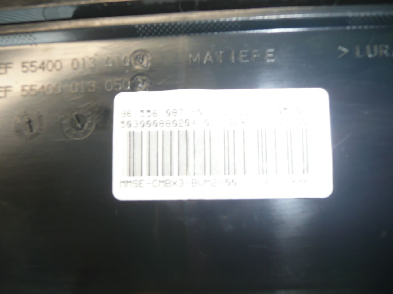 Bloc compteur pour Citroën C5 II - 241 000 km - Réf. 9655608780 / 610319 – Image 2