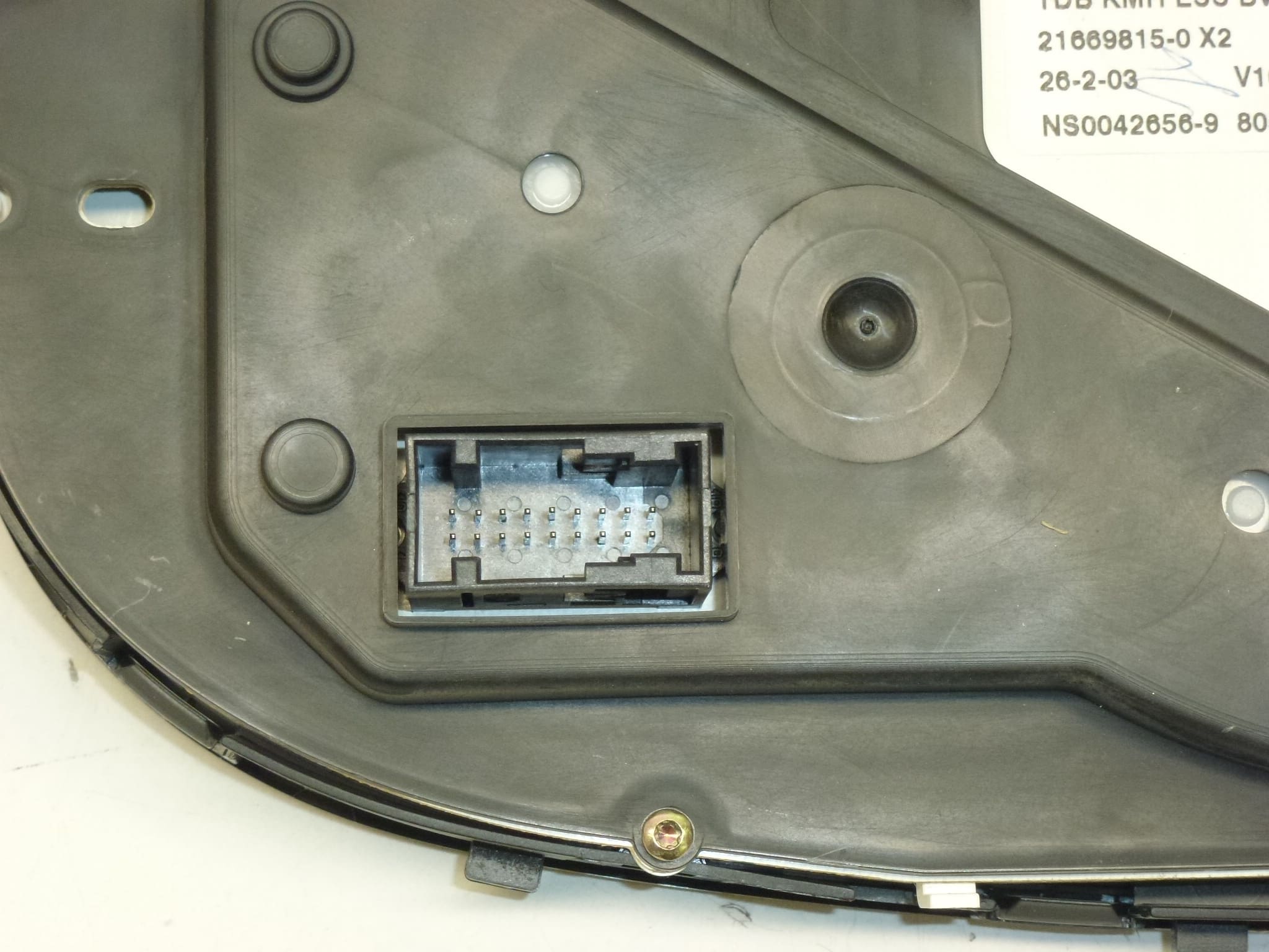 Compteur Peugeot 307 182 000 km Réf. 9645768480 6103F7 – Image 2