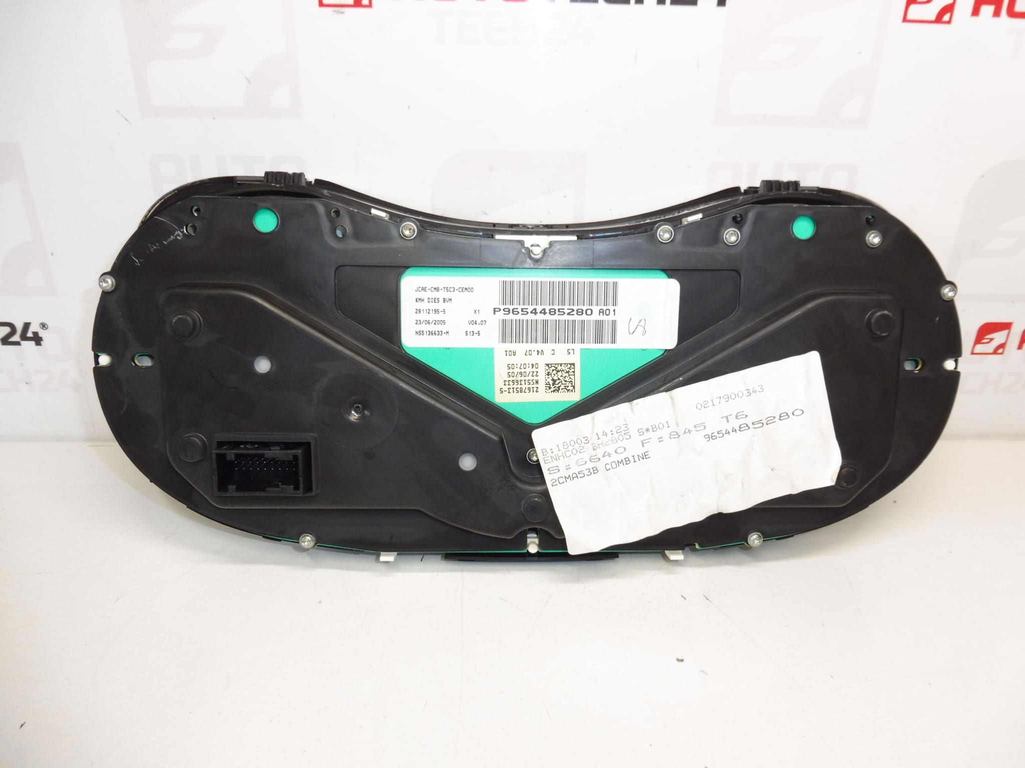 Compteur kilométrique Peugeot 307, réf. 9654485280 / 6106N4 - 272 420 km – Image 2