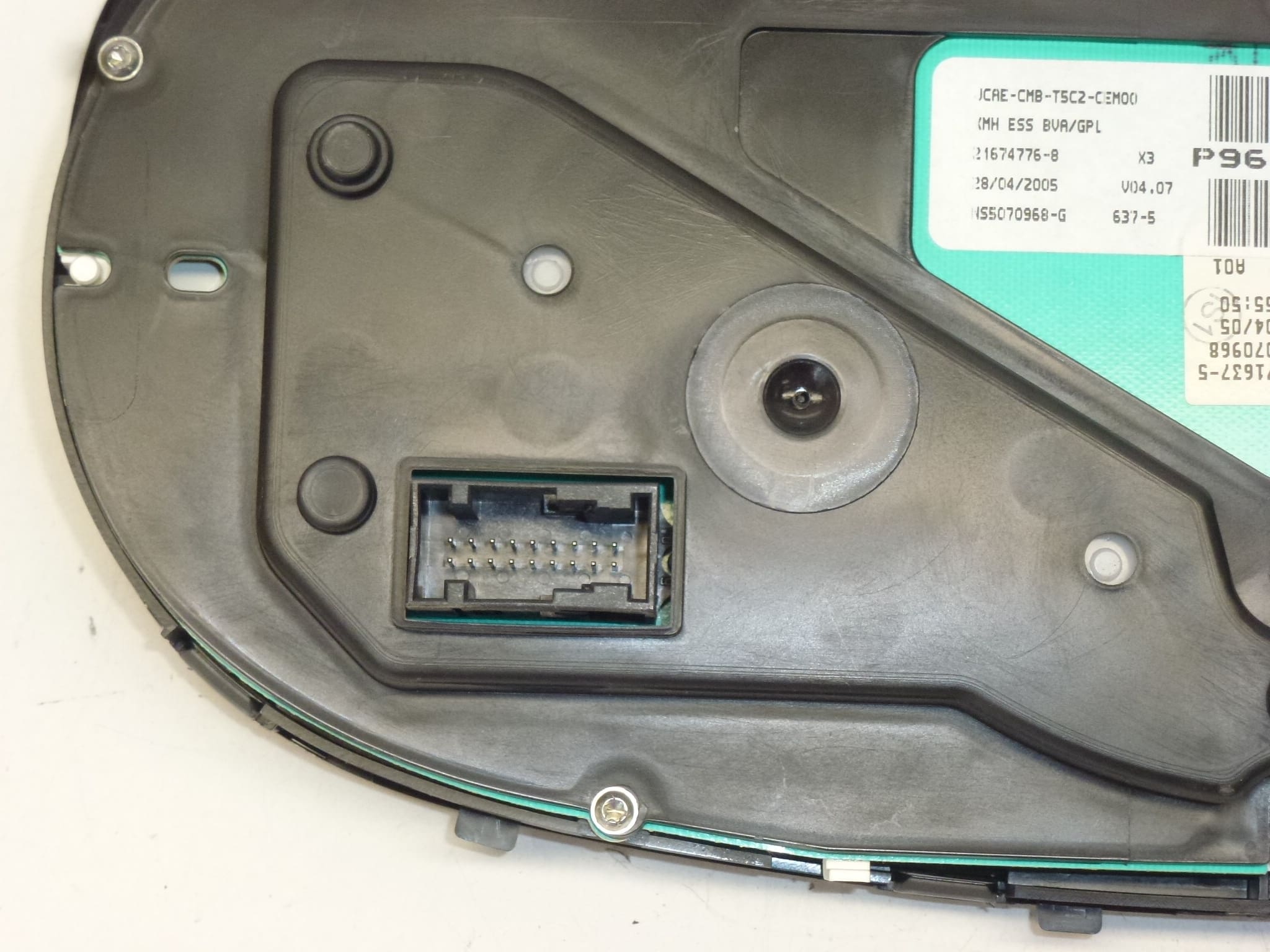 Compteur Peugeot 307 127 000 km Référence 9647538380 6106K6 – Image 2