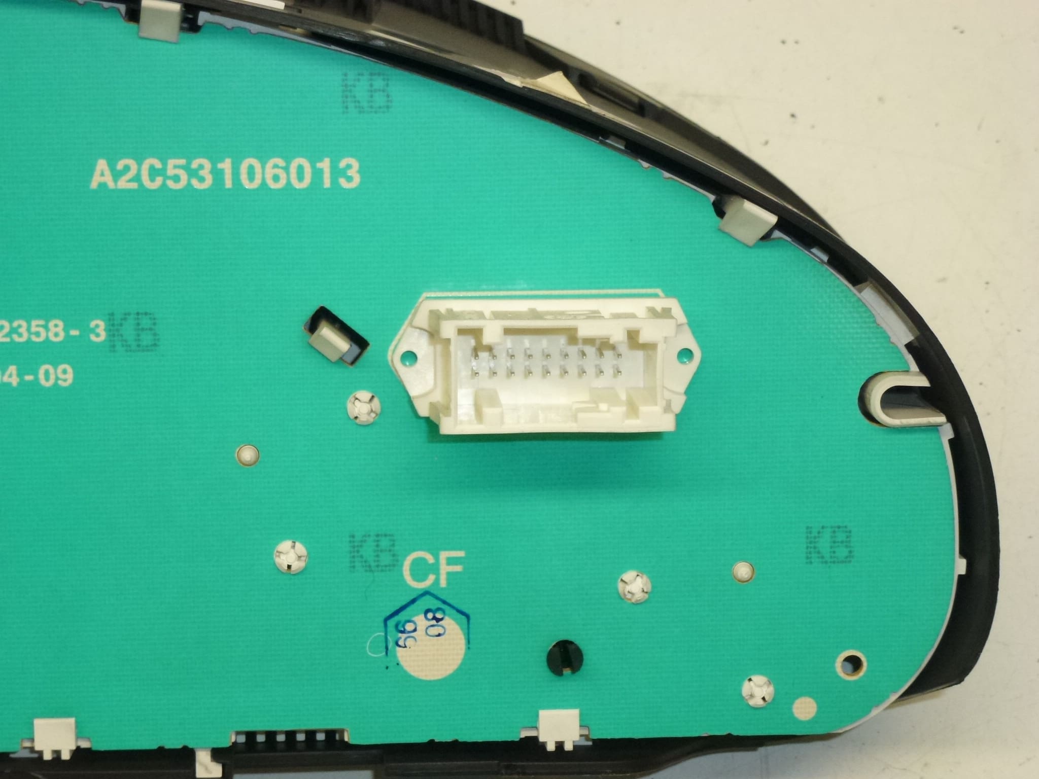 Compteur kilométrique Peugeot 407 - 280 000 km - réf. 9664690380 / 610395 – Image 2