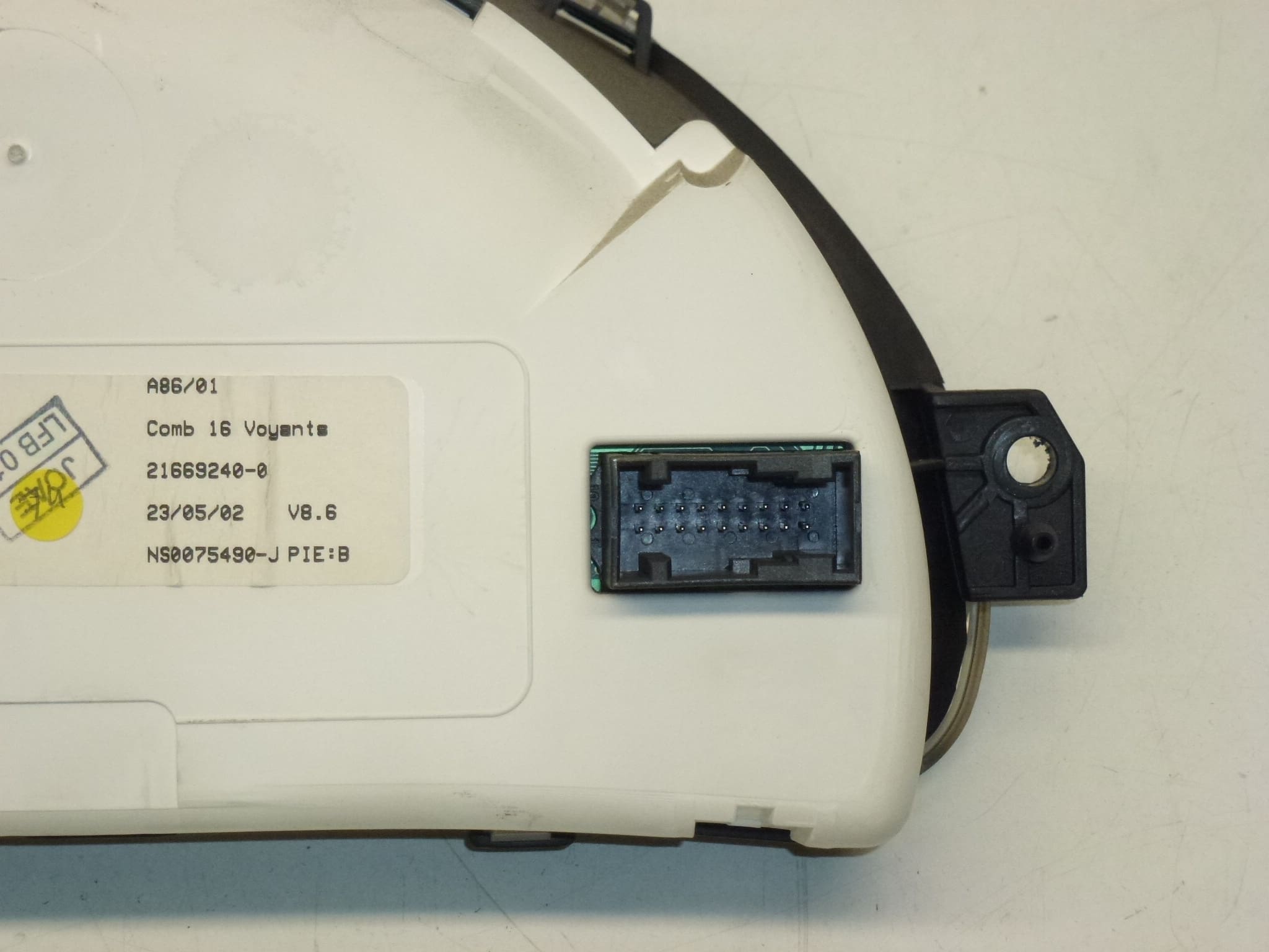 Compteur Sagem pour Citroën C2 C3, kilométrage 161 000 km, réf. 9645994280 – Image 2