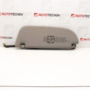 Eclairage pare-soleil Peugeot 607 - droit 8143KX