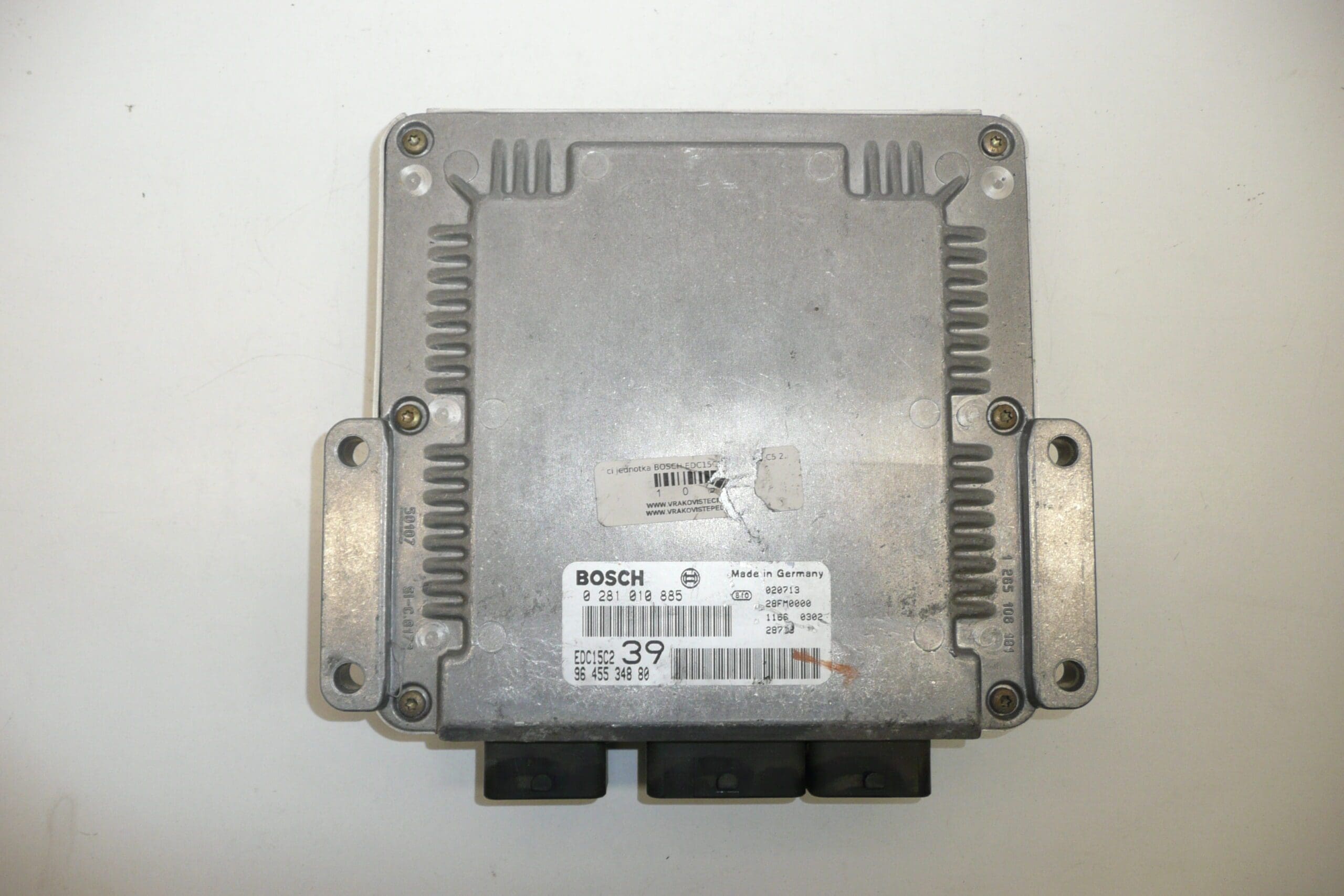 Unité De Commande Bosch EDC15C2 Citroën C5 2.2 HDi 9645534880 – Image 2