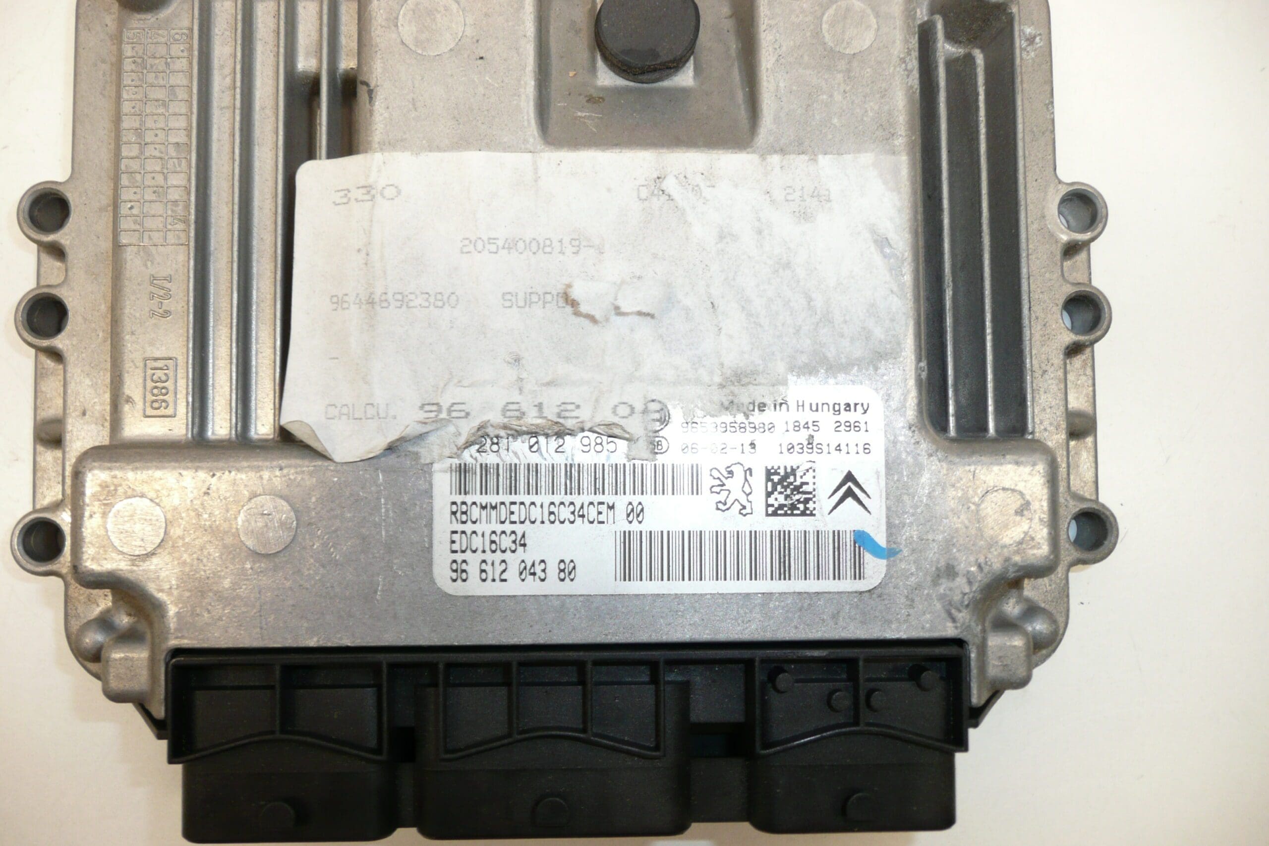 ECU Bosch EDC16C34 Citroën 0281012985 9661204380 – Image 2