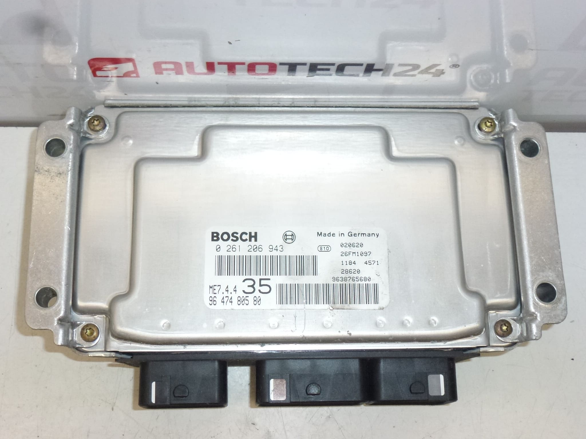 Calculateur moteur Bosch ME7.4.4 0261206943 96547480580 – Image 2