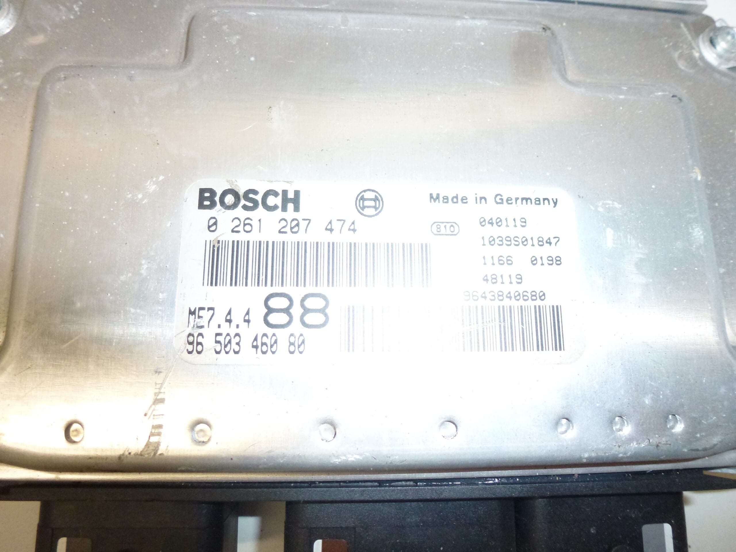 Calculateur moteur BOSCH ME7.4.4 0261207474 9650346080 – Image 2
