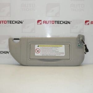 Pare-soleil passager avec éclairage Citroën C2 C3 8143KN