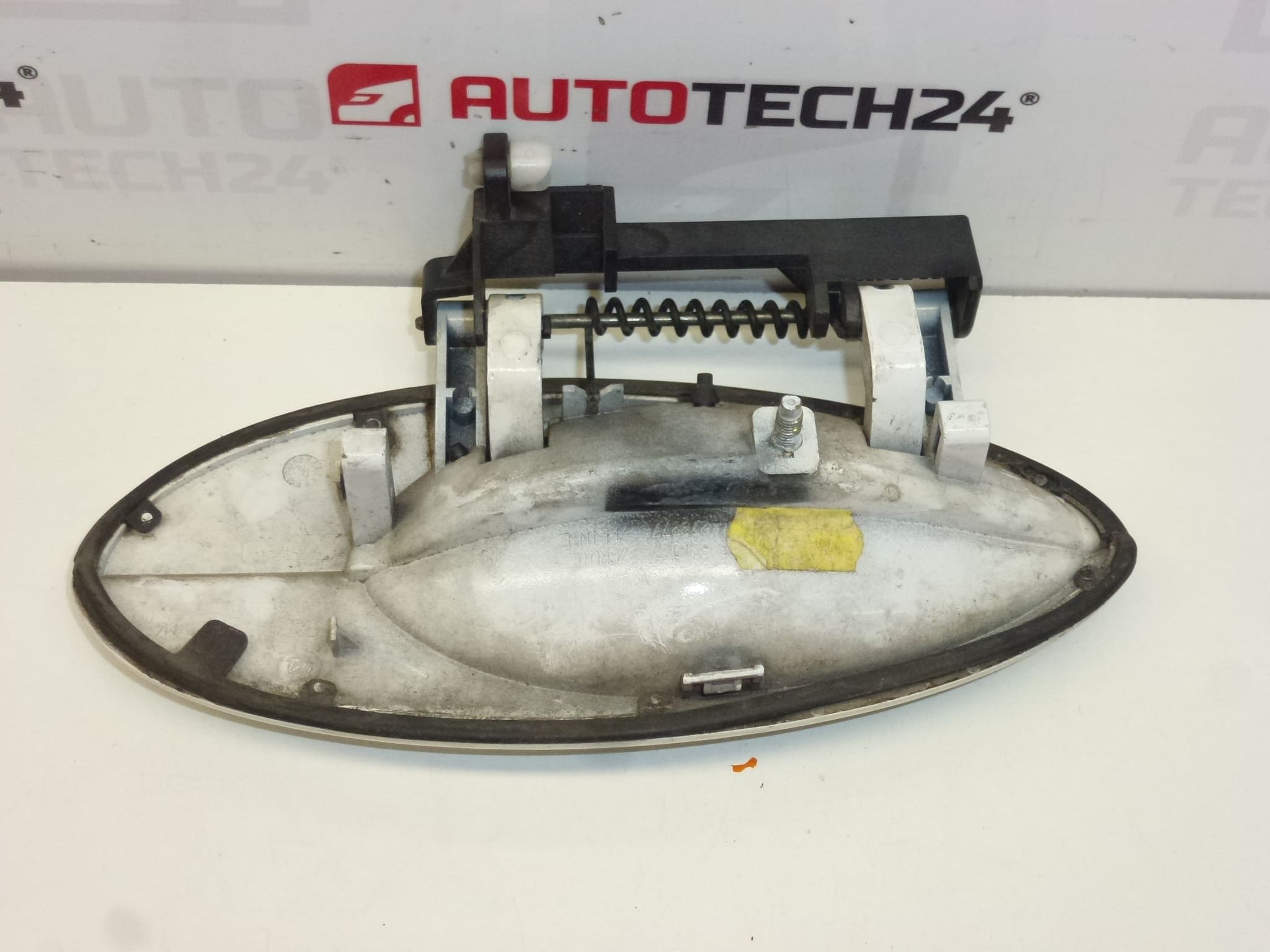 Poignée de porte arrière gauche pour Citroën C5 I et II 9631831077 9101S7 blanche – Image 2