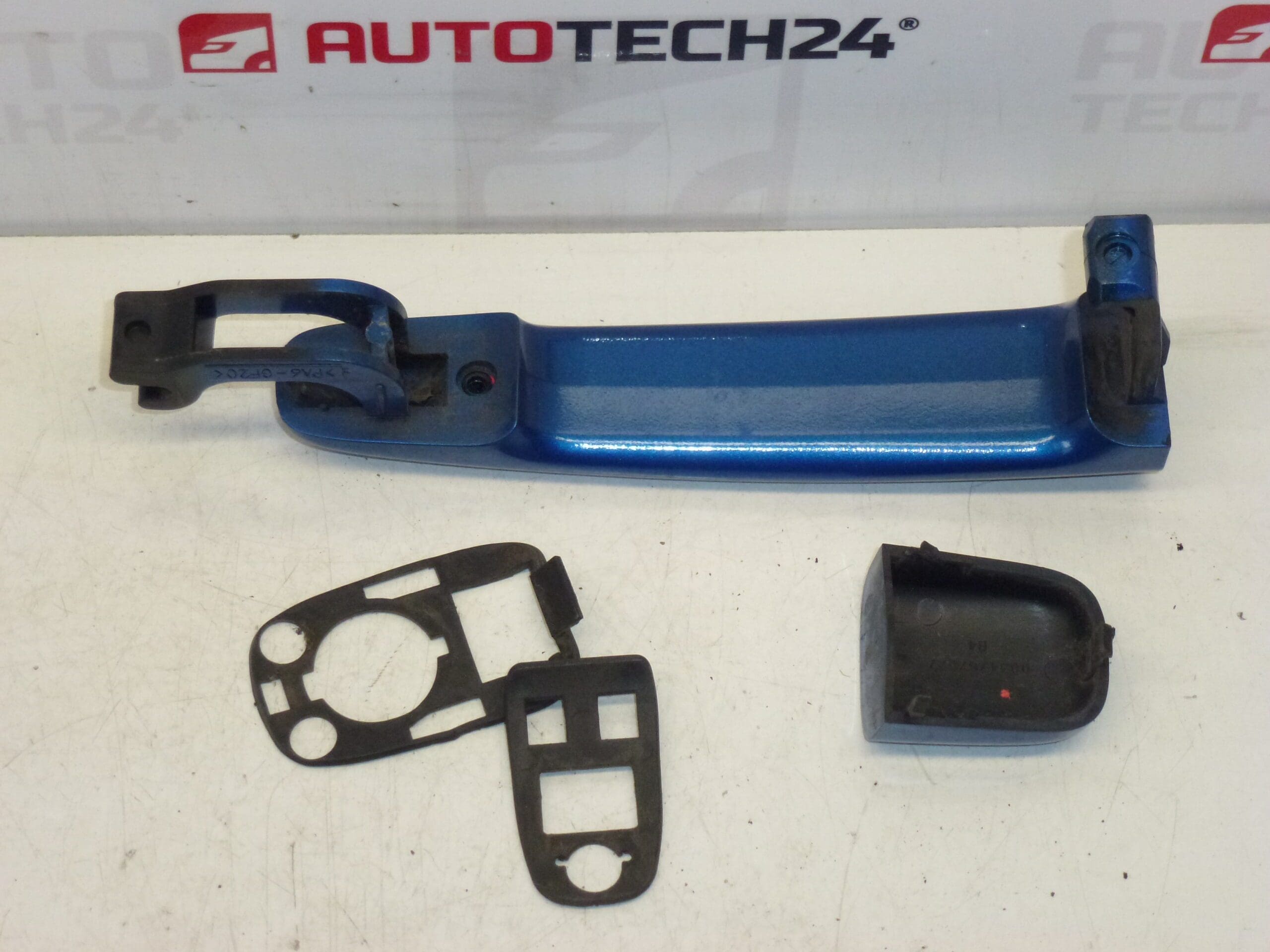 Poignée de porte bleue Citroën Peugeot KMFD 9101W8 – Image 2