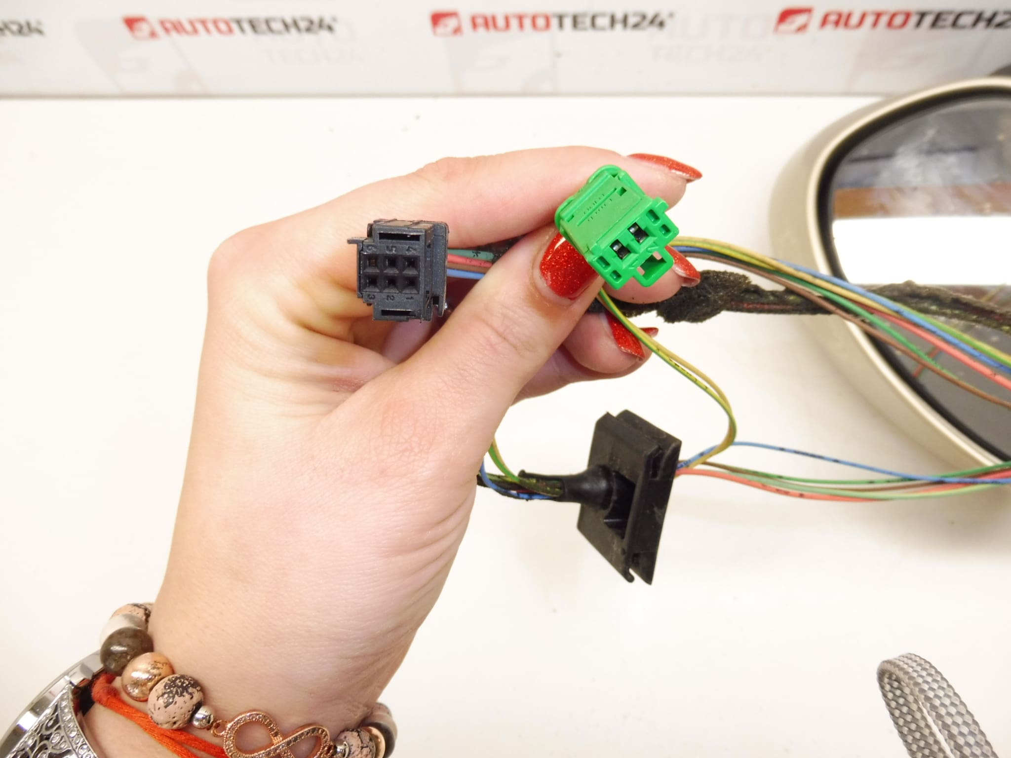 Rétroviseur Gauche Citroën C4 KCW 96548384 8149ZW – Image 2