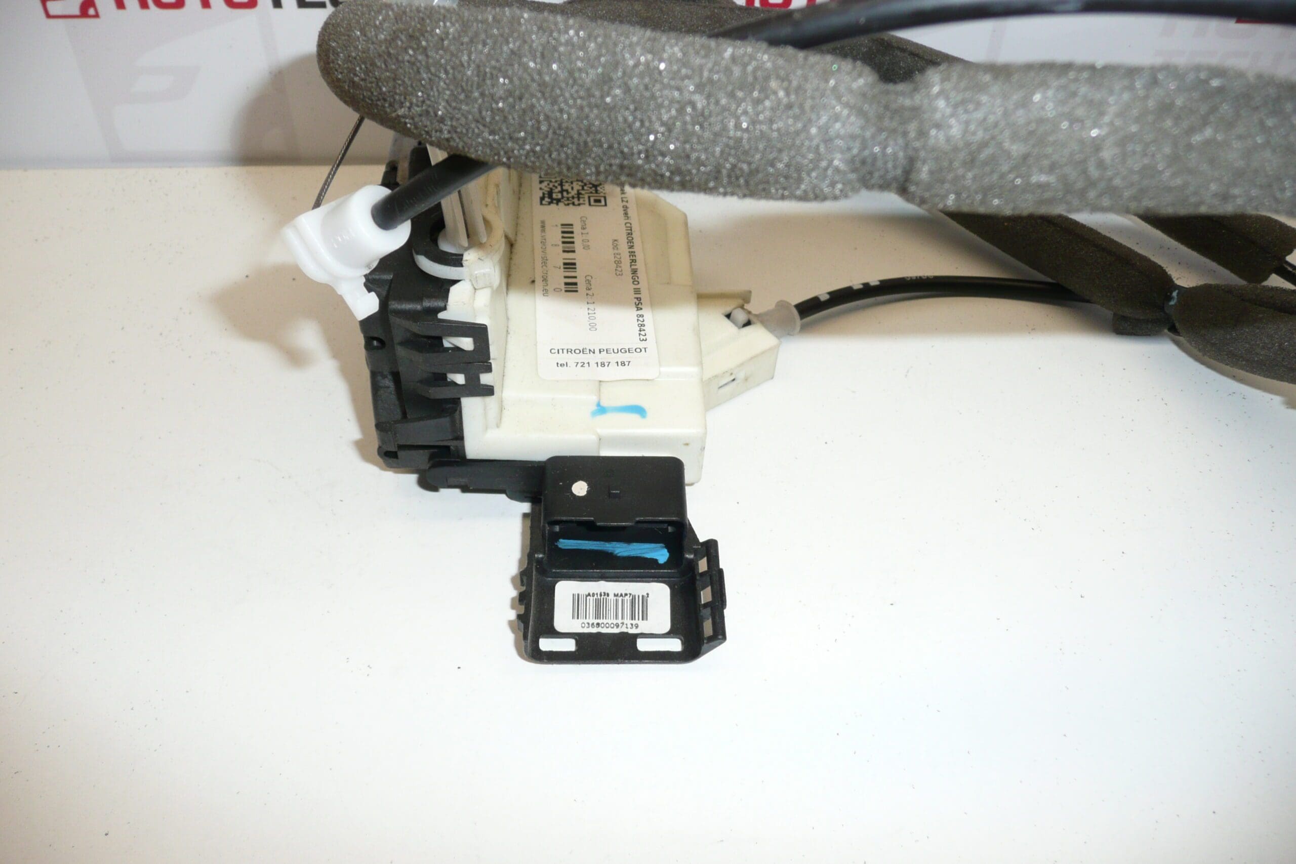 Serrure de porte arrière droite Citroën Berlingo III PSA 828423 9137N6 – Image 2