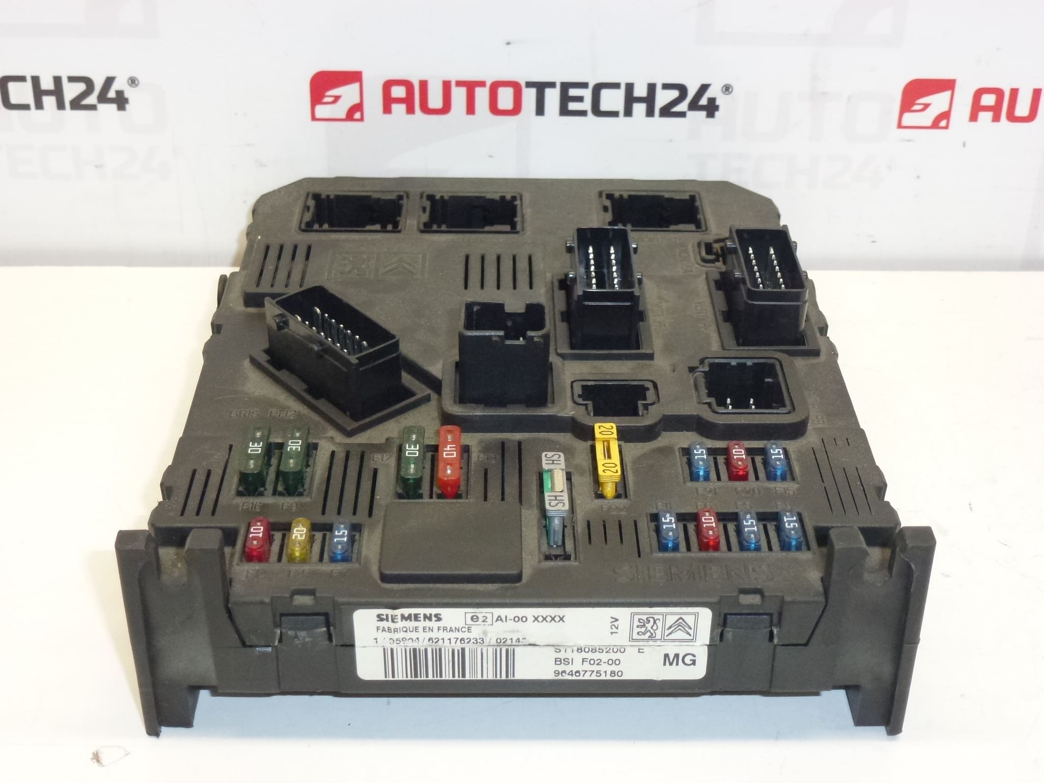 Module BSI Siemens F02-00 MG pour Citroën C3 C2 - Référence 9646775180 S118085200 – Image 2