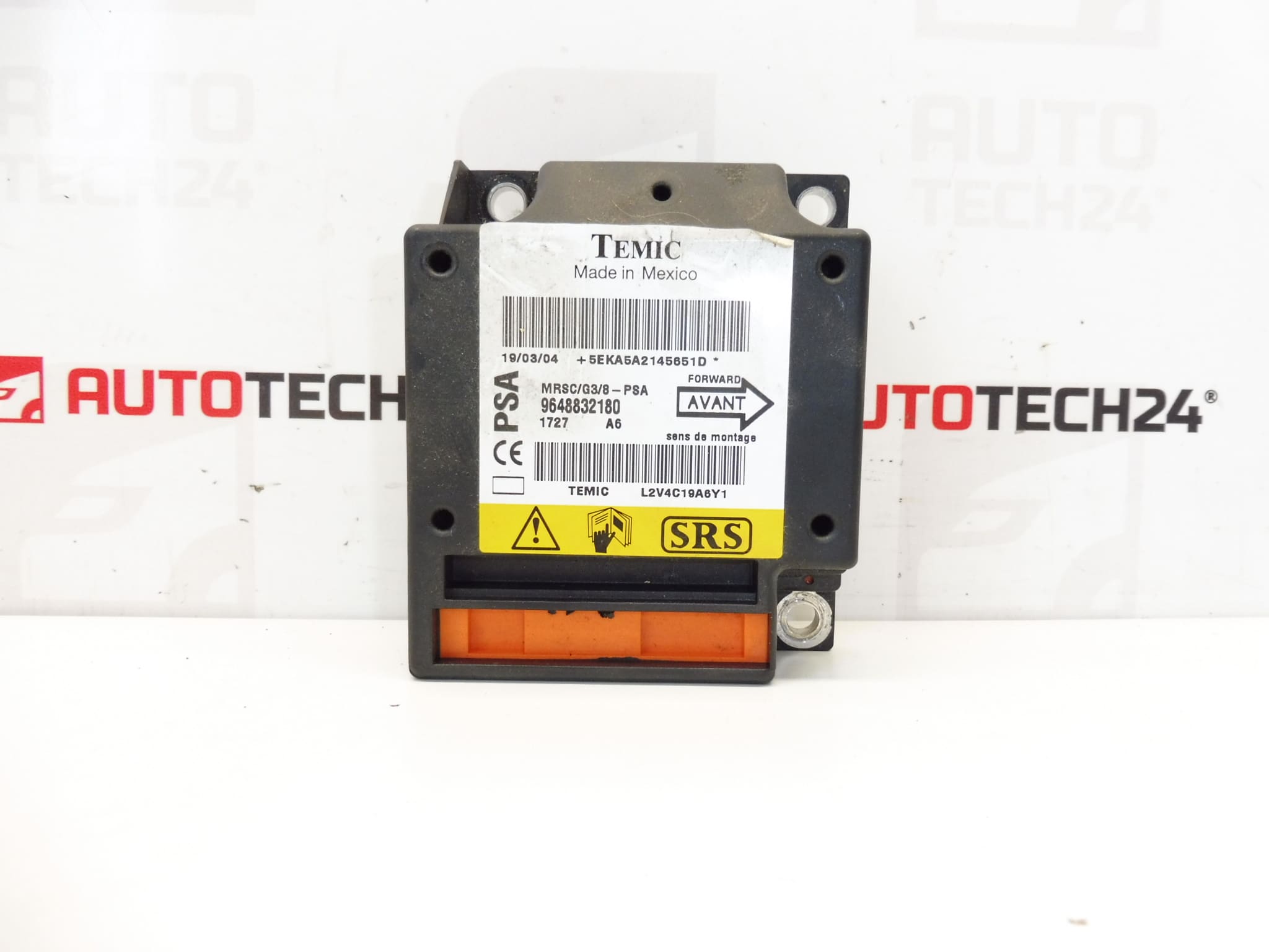 Unité d'airbag Peugeot 607 9648832180 6556NZ 6545JK