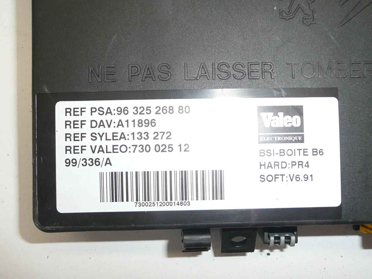 VALEO Boîtier BSI B6 pour Citroën Xsara Picasso (réf. 9632526880) - d'occasion – Image 2