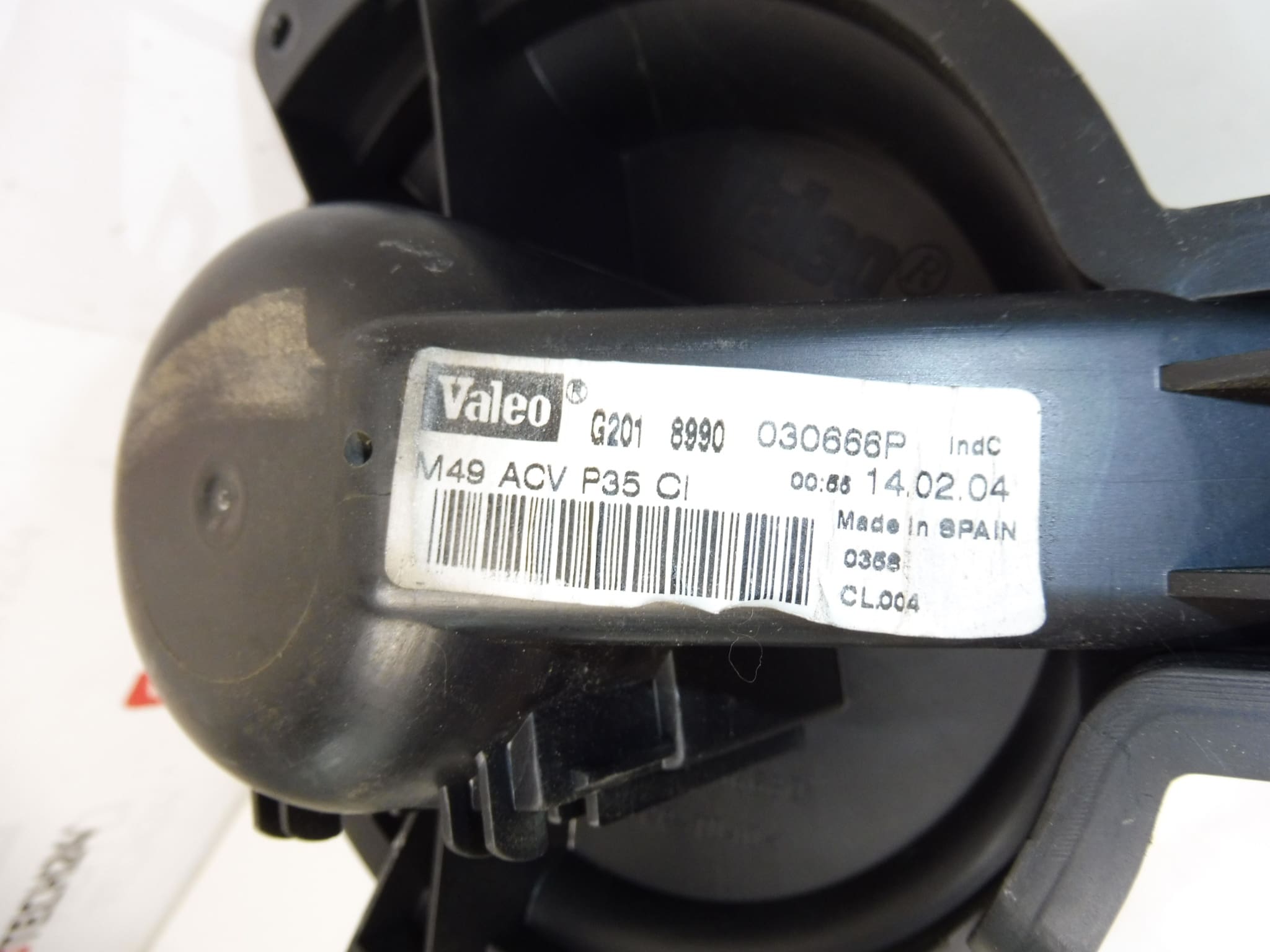 Ventilateur de chauffage Citroën Peugeot 030666P 6441R4 – Image 2