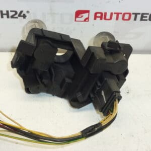 Pied de feu arrière gauche avec câblage Peugeot 206 du 7/2003 6350S0