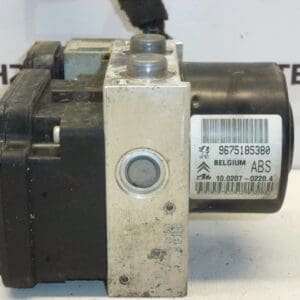 Calculateur ABS Peugeot 206 206+ 9675185380 10.0207-0220.4 10.0970-1170.3