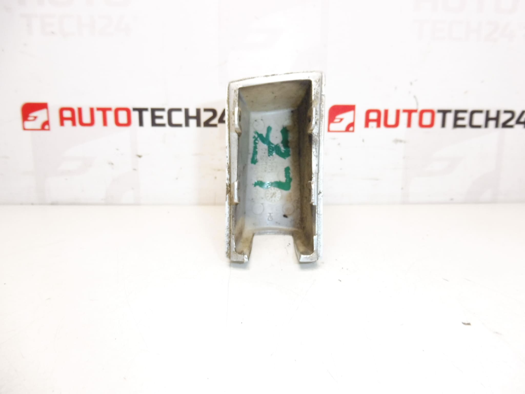 Cache-déflecteur de poignée extérieure de la porte arrière gauche pour Citroën / Peugeot, chromé, 1484501077 9101S9 – Image 2