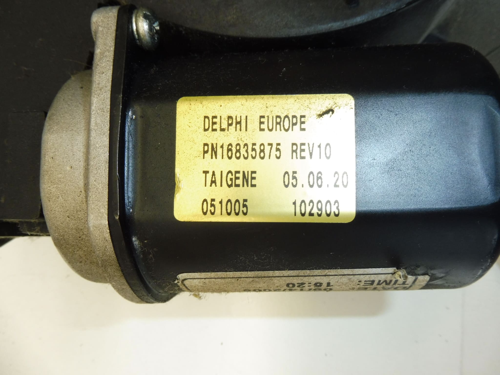 Moteur électrique de la porte coulissante arrière droite pour Citroën C8 / Peugeot 807 - 1488889080 / 9138C3 – Image 2