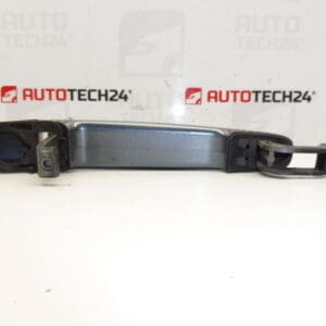 Poignée de porte conducteur Citroën Peugeot bleu EZWD 9101W8