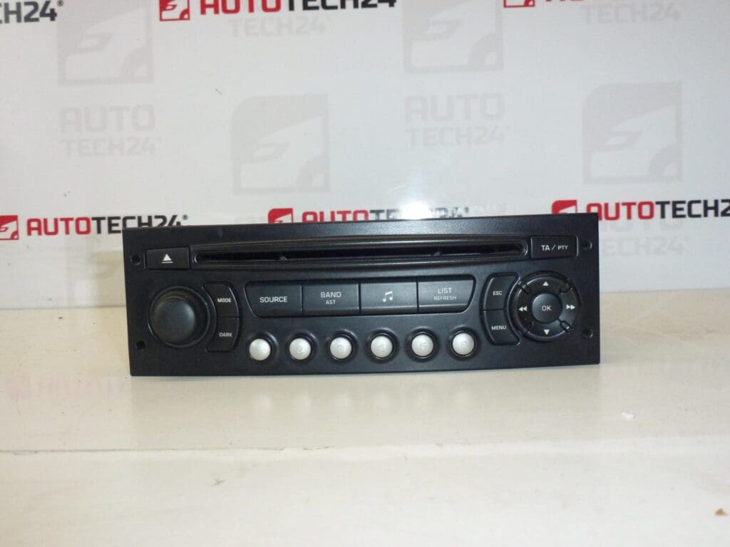 Autoradio CD Citroën Peugeot 9664769977