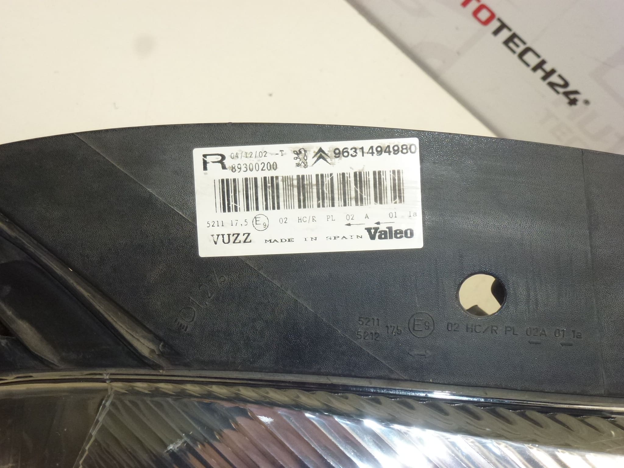 Phare avant droit Citroën Xsara Picasso (jusqu'en 2004) - 9631494980 6205W0 – Image 2