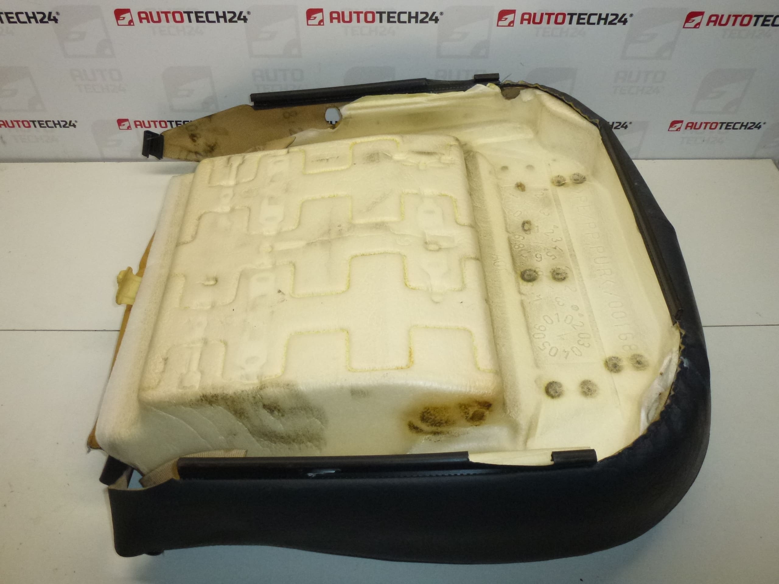 Revêtement de l'assise passager en cuir noir pour Citroën C5 8870EK – Image 2