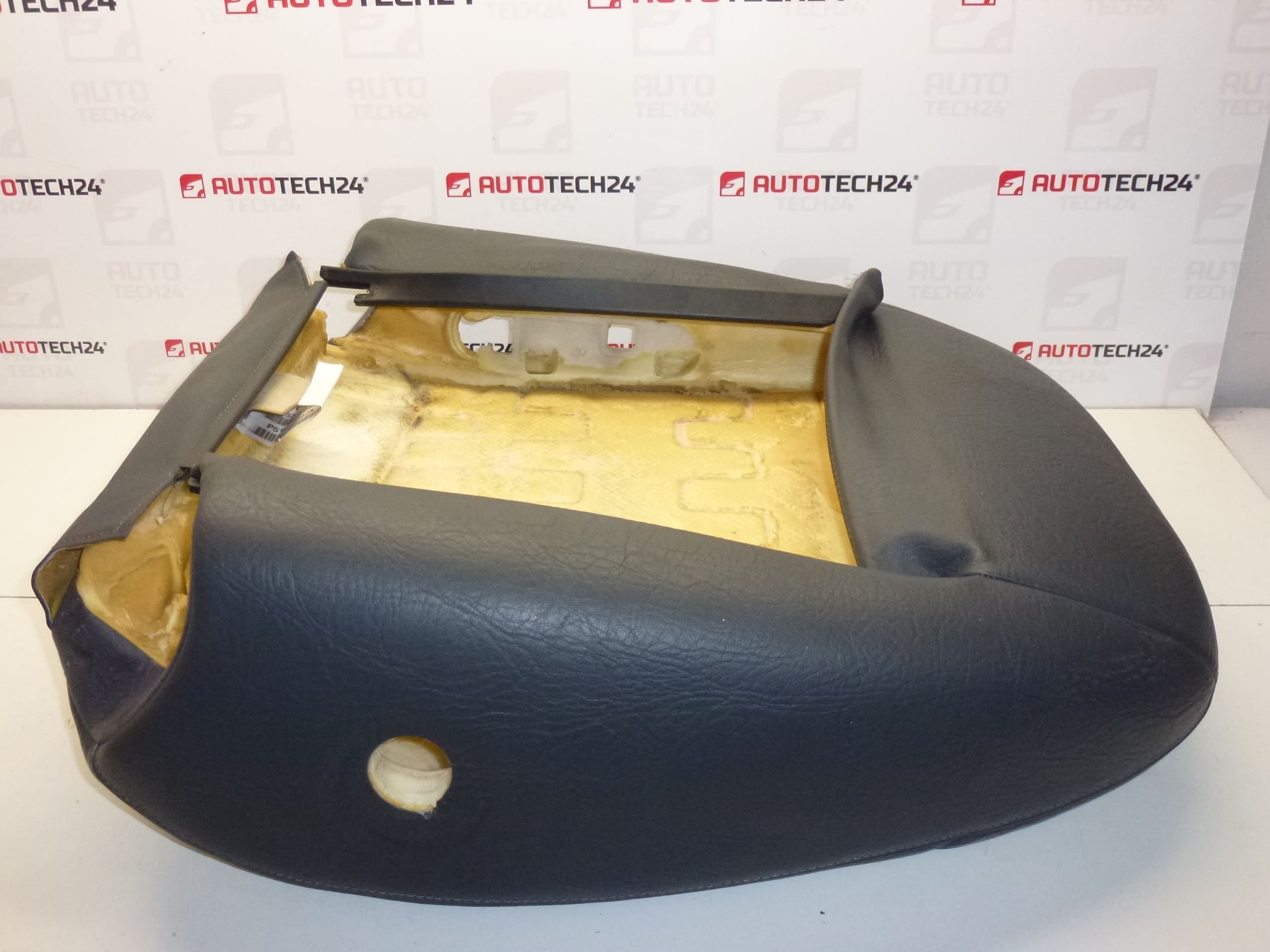 Revêtement de siège conducteur en cuir noir pour Citroën C5 8870JK – Image 2