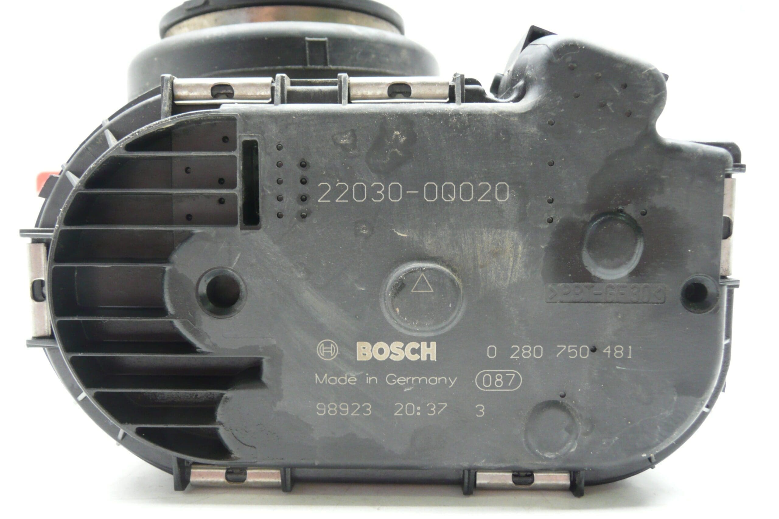 Corps de papillon d'accélérateur 1.0 (moteur 1KR) pour Citroën et Peugeot, réf. 0280750481, 22030-0Q020, 163617 – Image 2