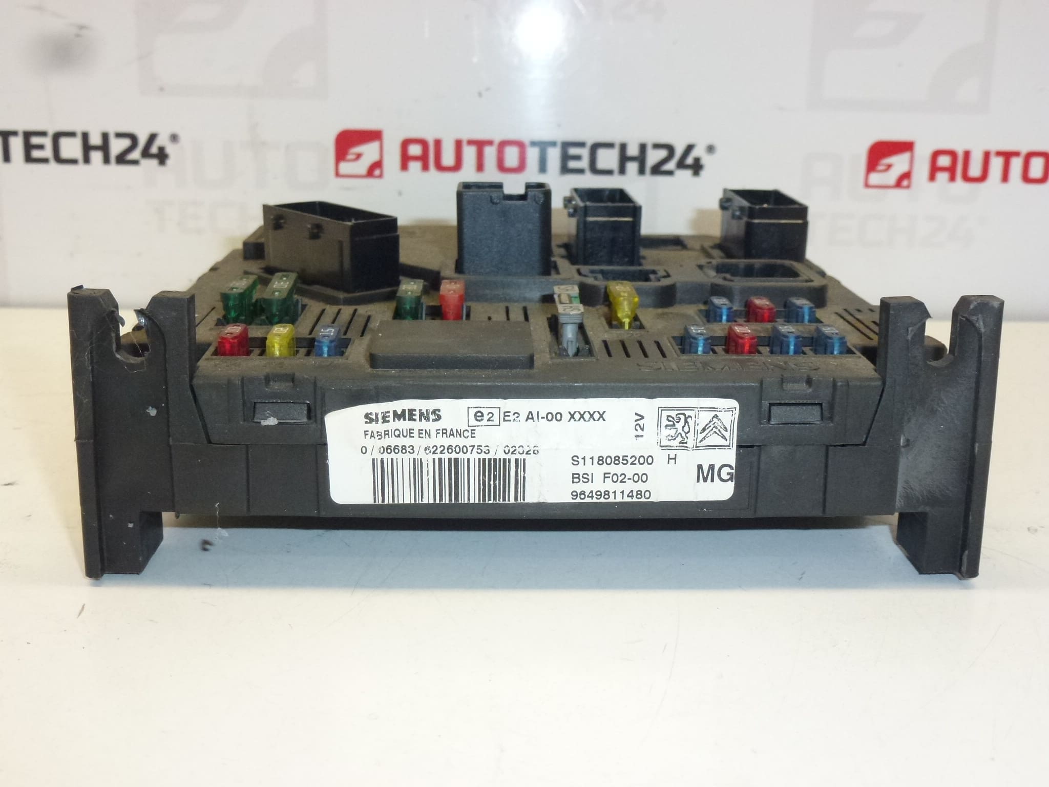 Module BSI Siemens F02-00 pour Citroën C3 C2 9649811480 1650881880 – Image 2