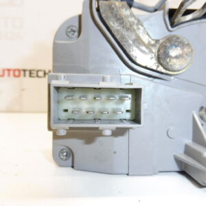 Serrure porte avant gauche Peugeot 206 jusqu'à 2002 connecteur carré 9135H3