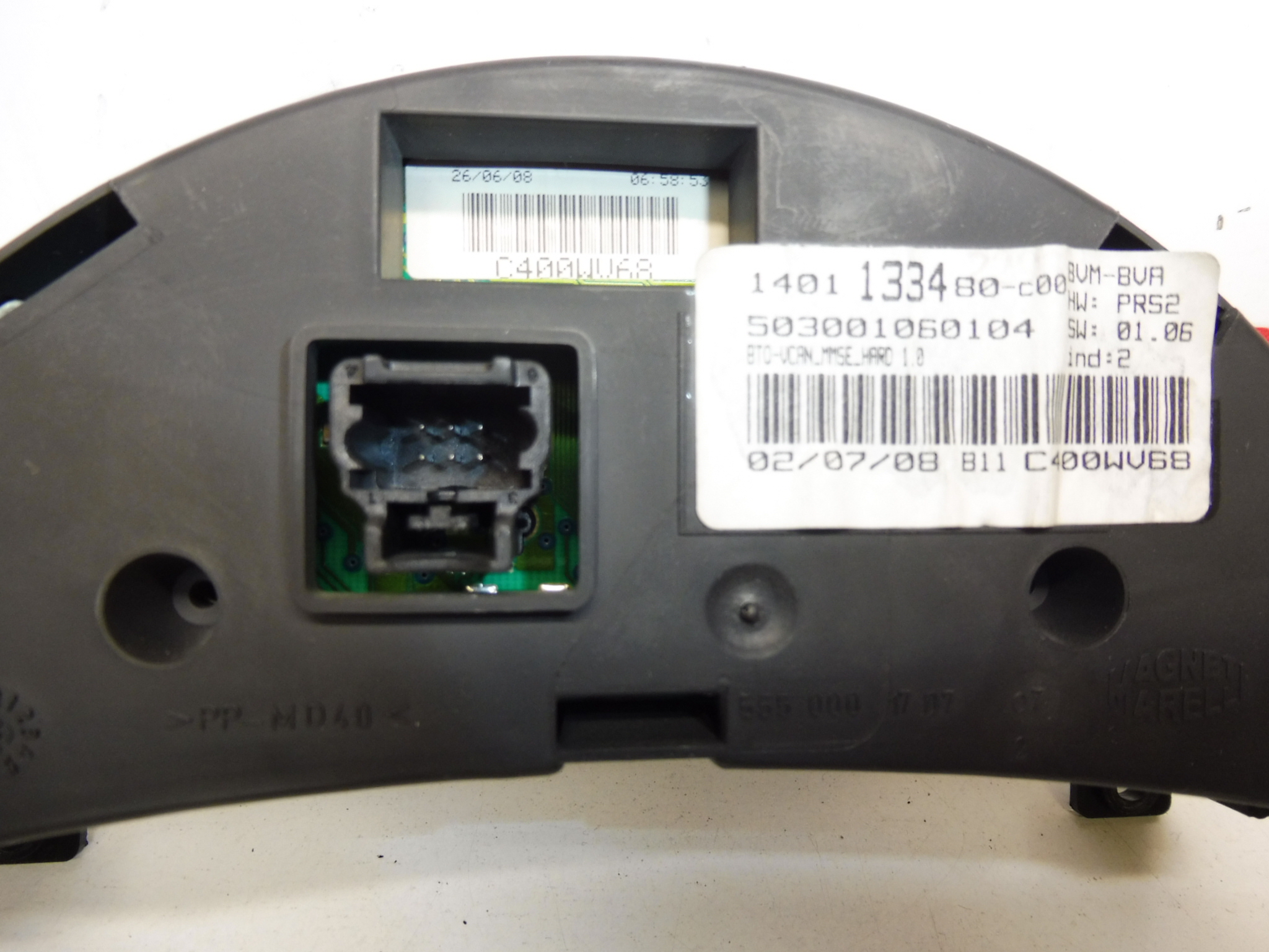 Afficheur Magneti Marelli 304600 km Citroën C8 Peugeot 807 1401133480 610326